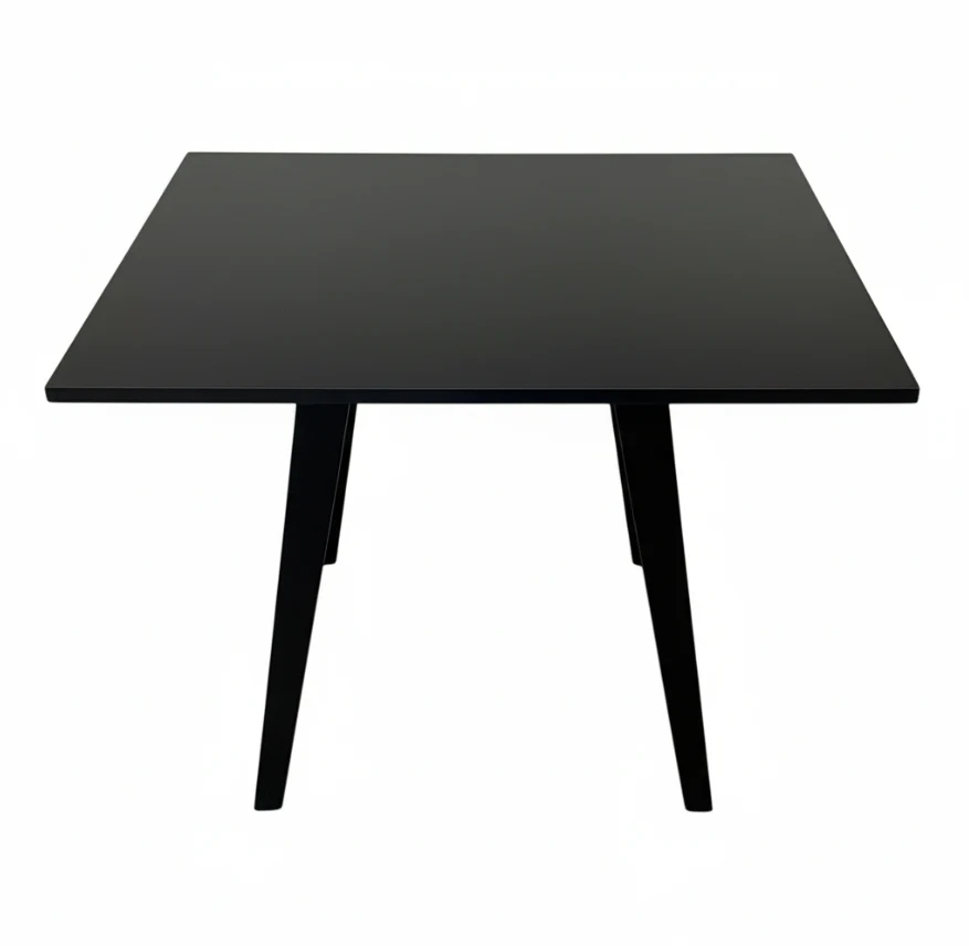 Sort bordplate fra Narbutas, 100x60 cm