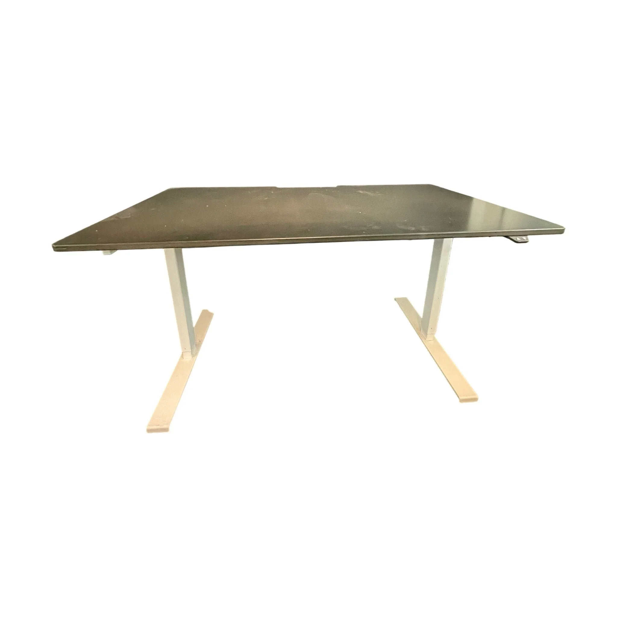140x80 Linak elektrisk hev/senk skrivebord fra LINAK, grÄ, 140x80 cm