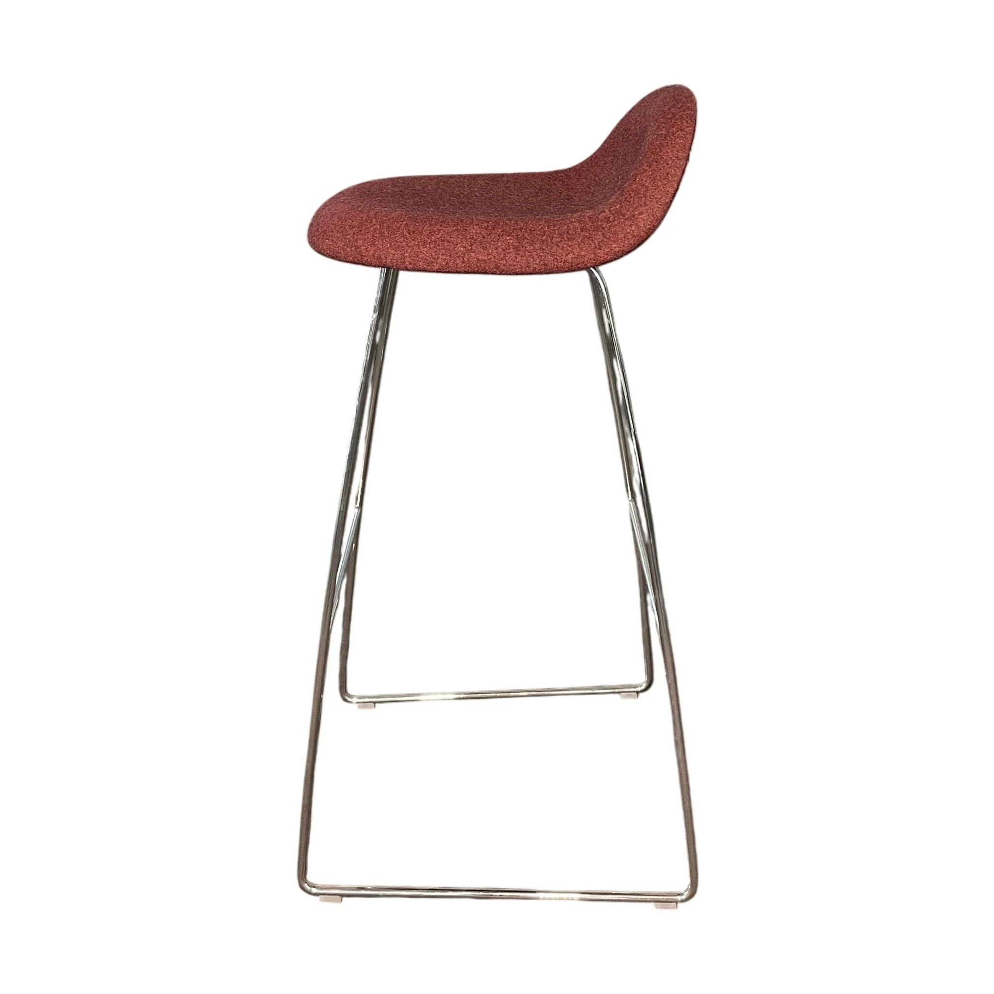 3D barstol fra Gubi, rød, H76 cm - Image 3