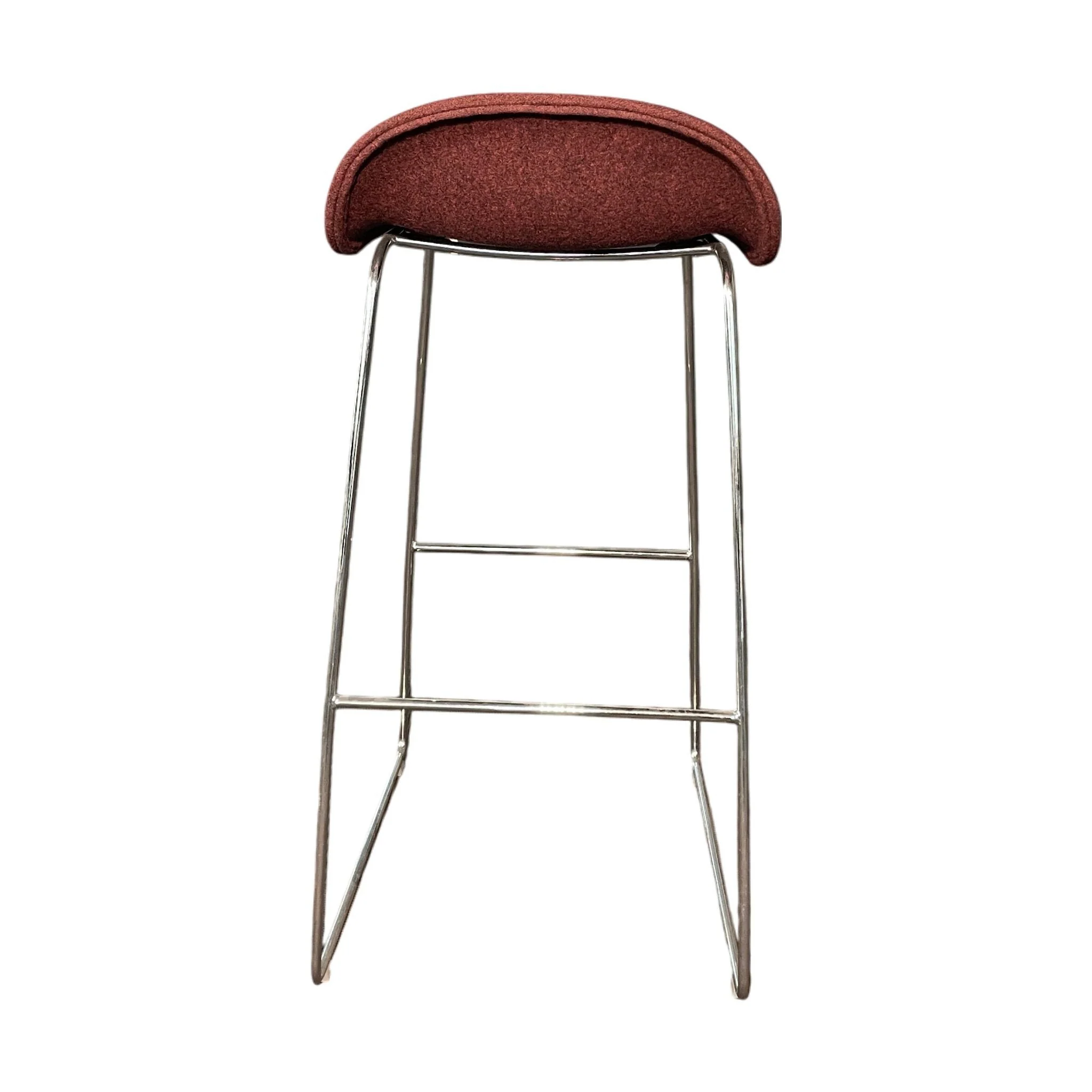 3D barstol fra Gubi, rød, H76 cm - Image 4