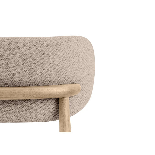 Absalon spisestol fra A-Møbler, tekstil, beige - Image 4