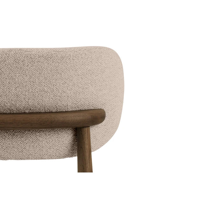 Absalon spisestol fra A-Møbler, tekstil, beige - Image 4