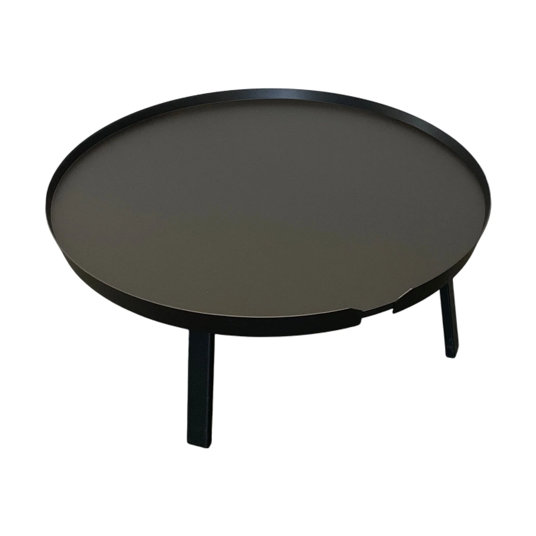 Around sofabord fra Muuto, sortbeiset eik, 100x100 cm - Image 3