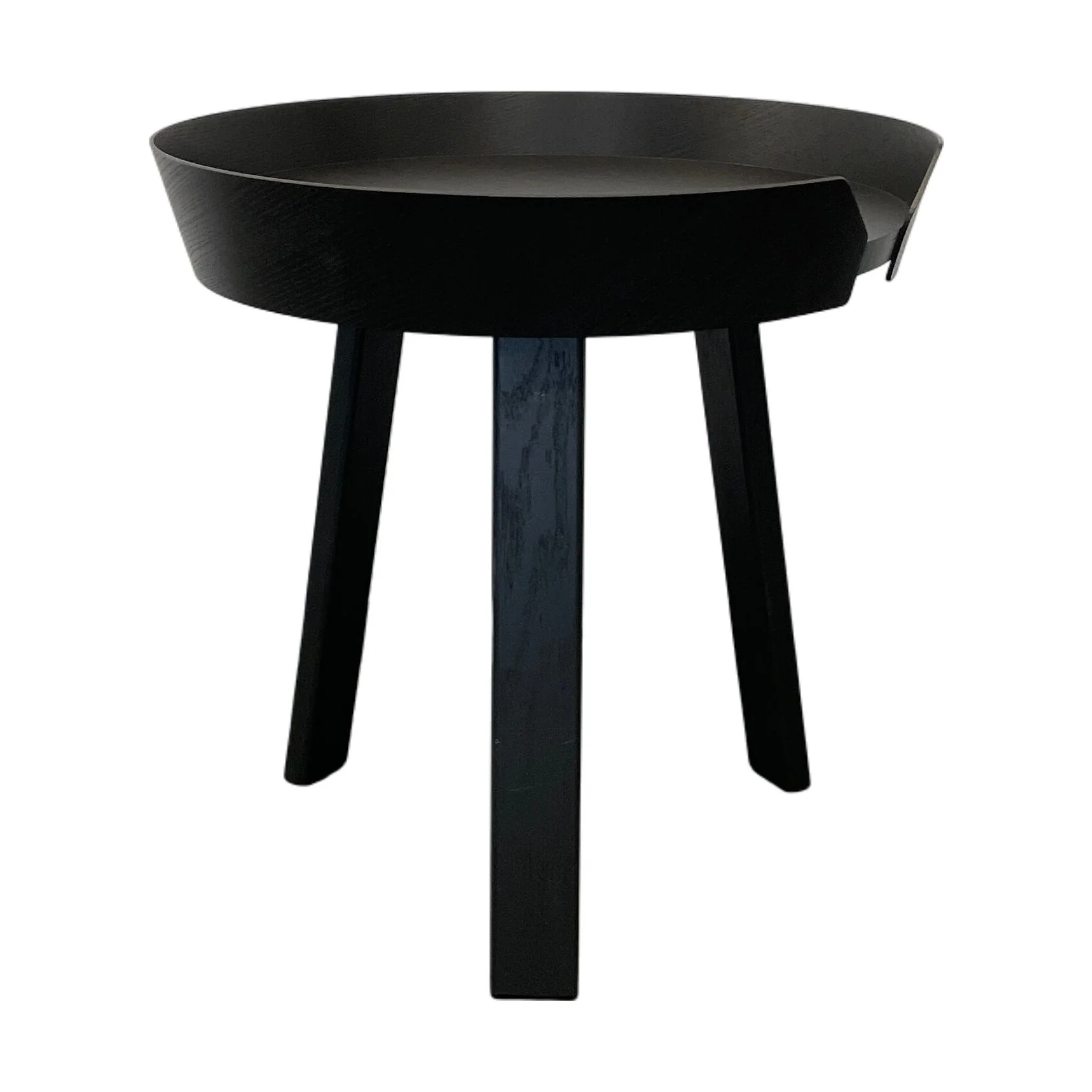Around sofabord fra Muuto, sortbeiset eik, 45x45x35 cm - Image 2