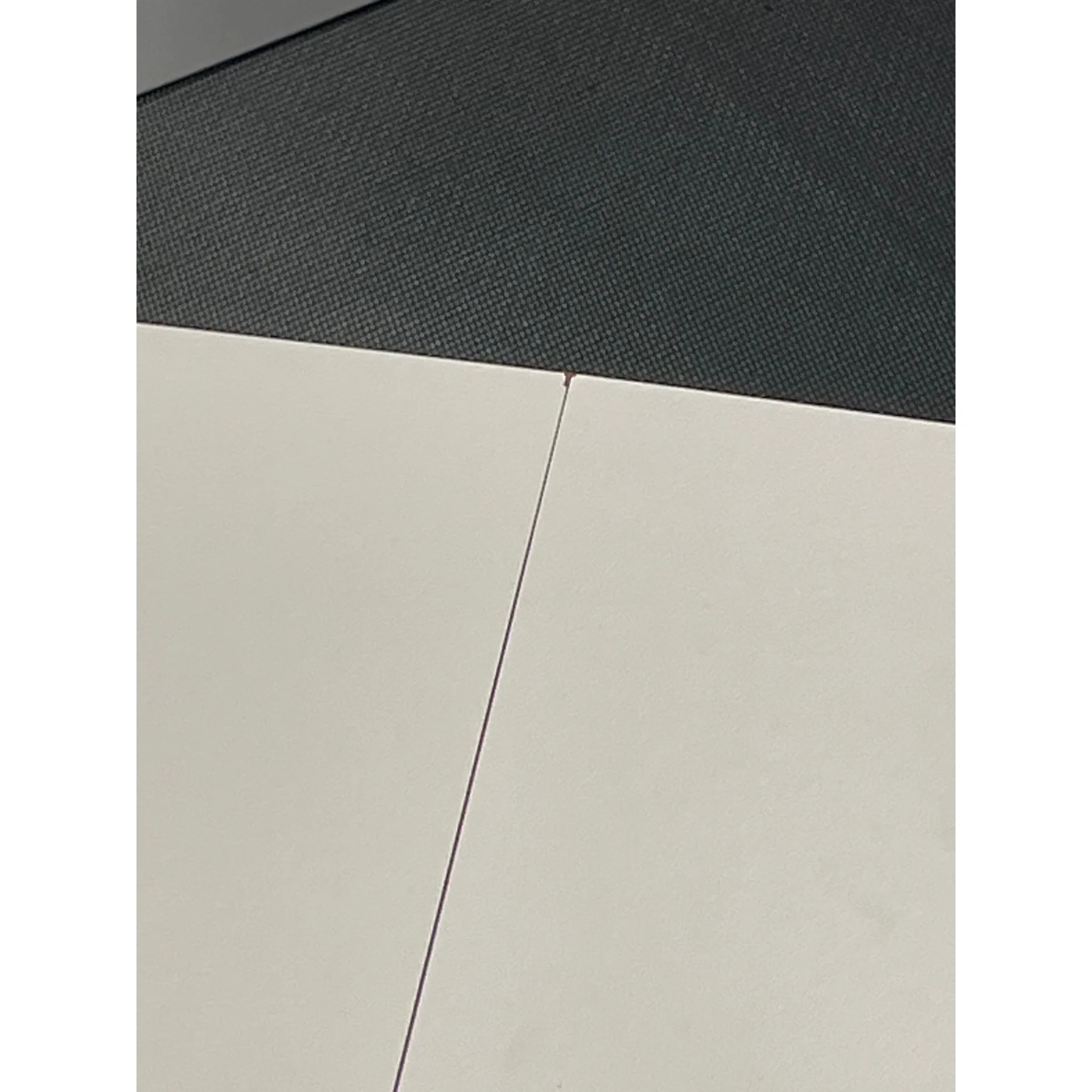Båtformet møtebord, hvit laminat, 360x120 cm - Image 7