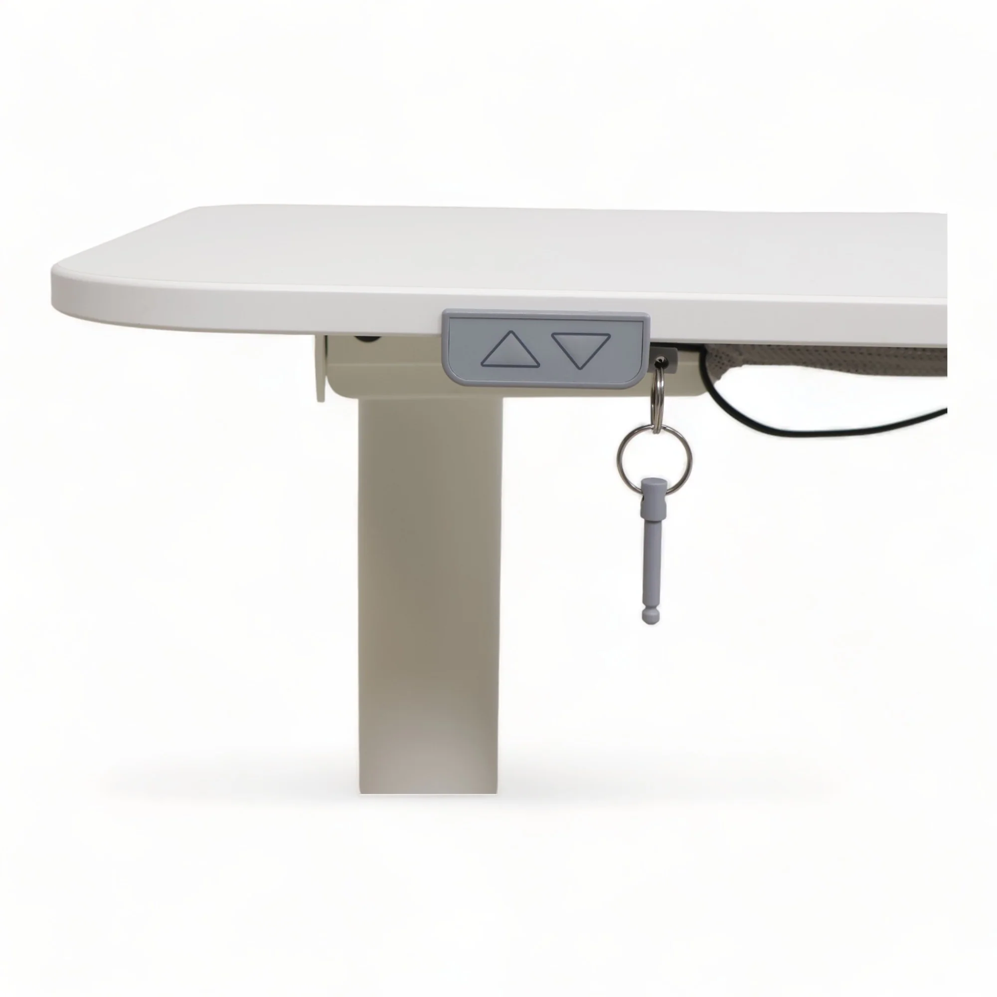Bekant elektrisk hev/senk skrivebord fra IKEA, hvit, 160x110 cm - Image 3