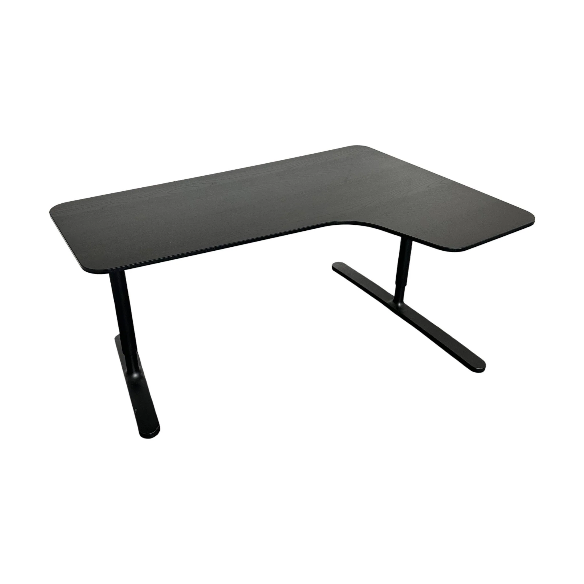 Bekant skrivebord fra IKEA, svart laminat, 160x110 cm - Image 2