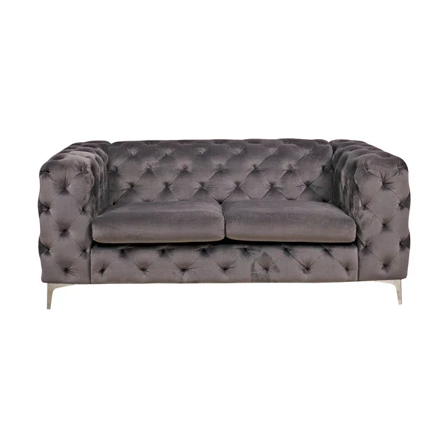 Bella 2-seter sofa fra A-Møbler, velour i 100% polyester - Image 2