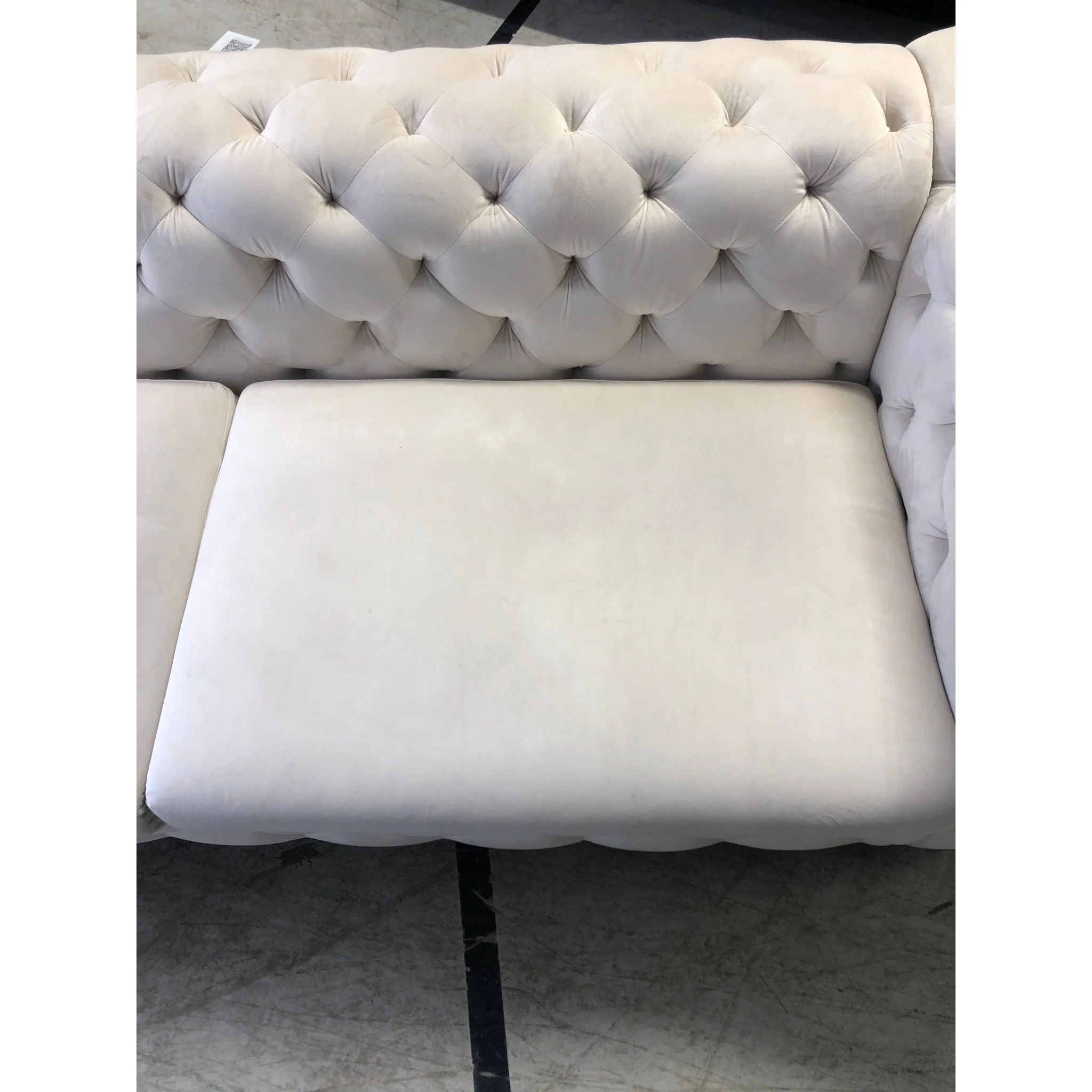 Bella 3-seter sofa fra A-Møbler, velour - Image 3