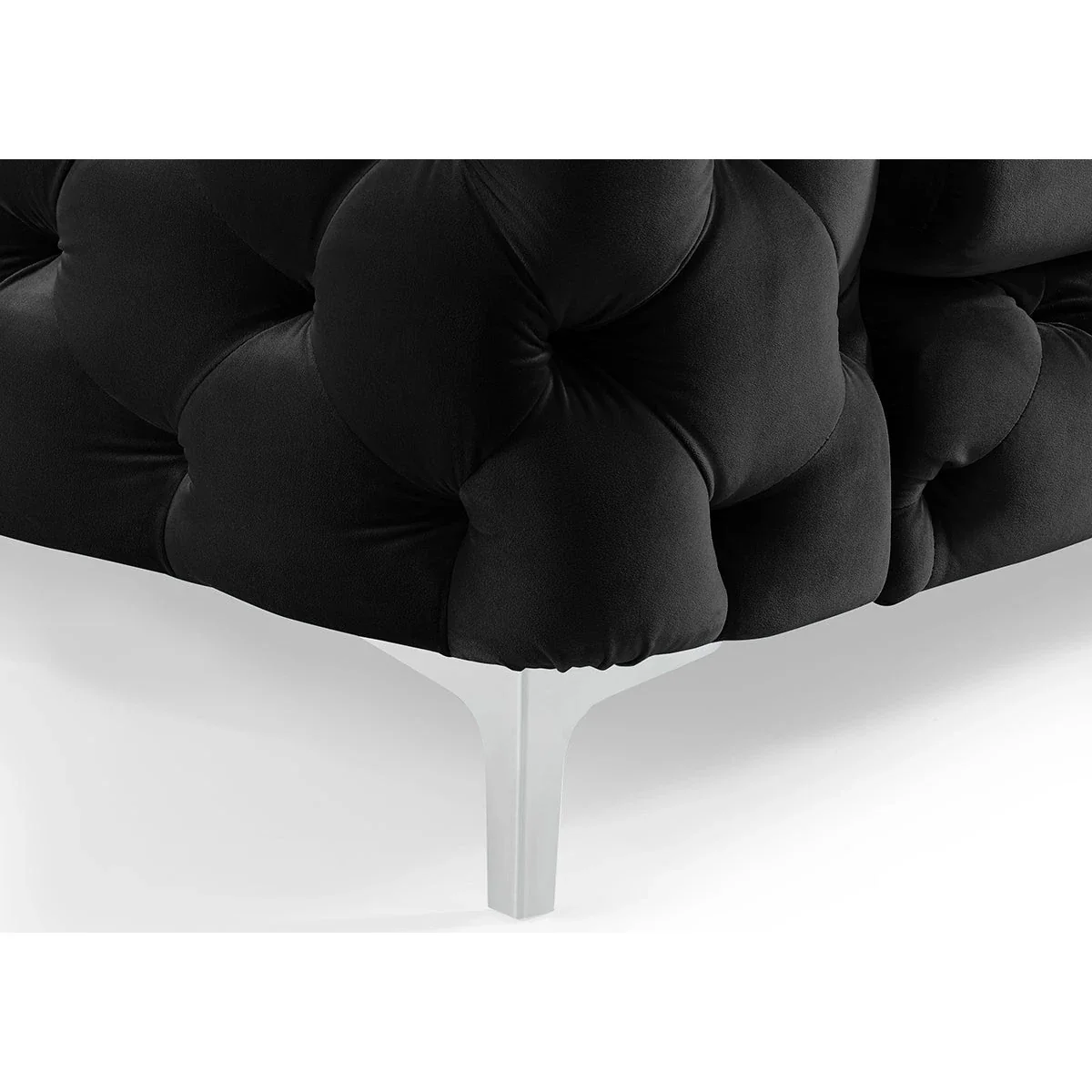 Bella 3-seter sofa fra A-Møbler, velour i 100% polyester - Image 3