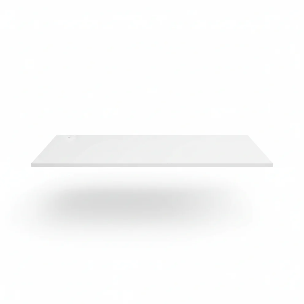 Bordplate 180x80 cm, hvit
