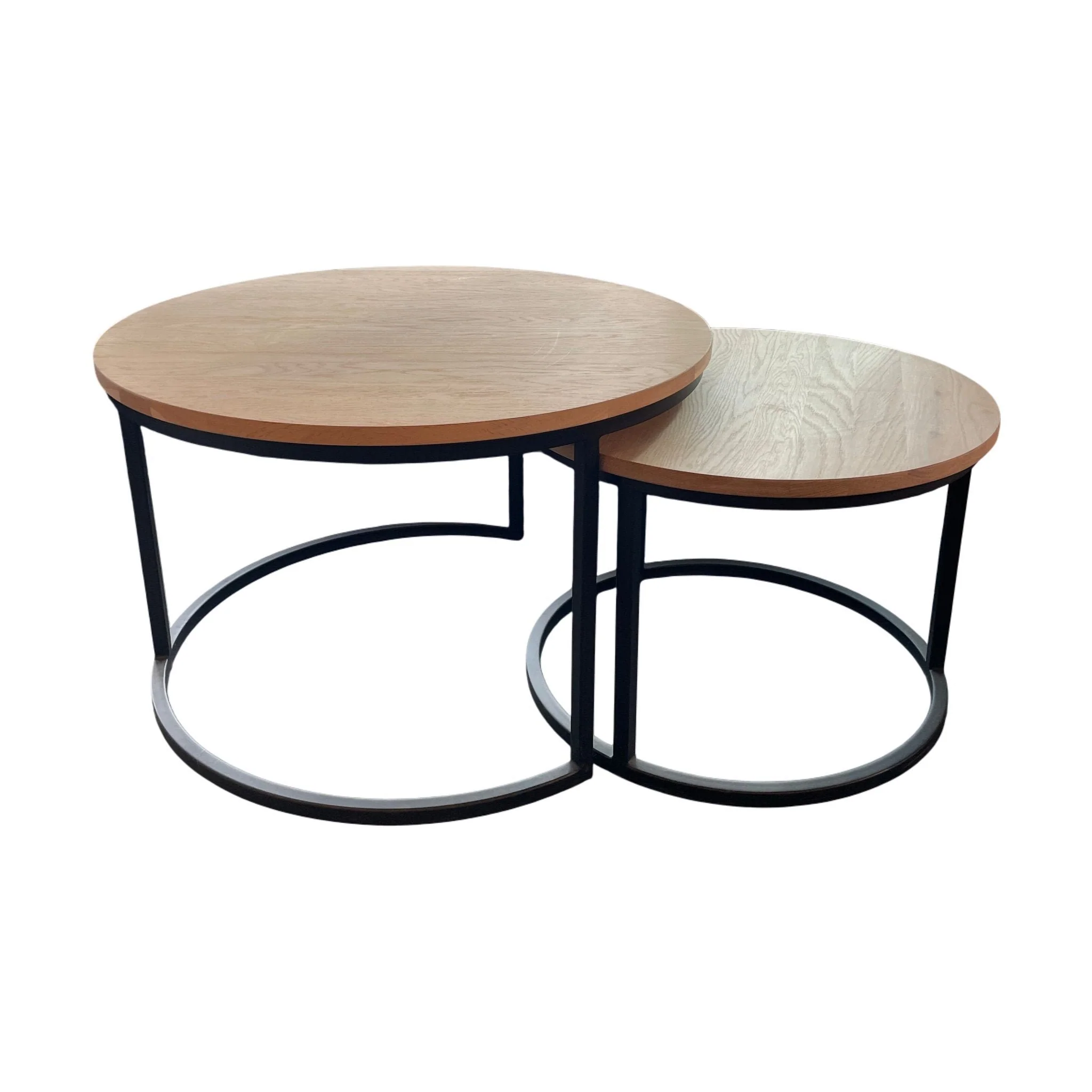 Casø Coffeebreak sofabord fra A-Møbler, hvitoljet, Ø75 cm - Image 2