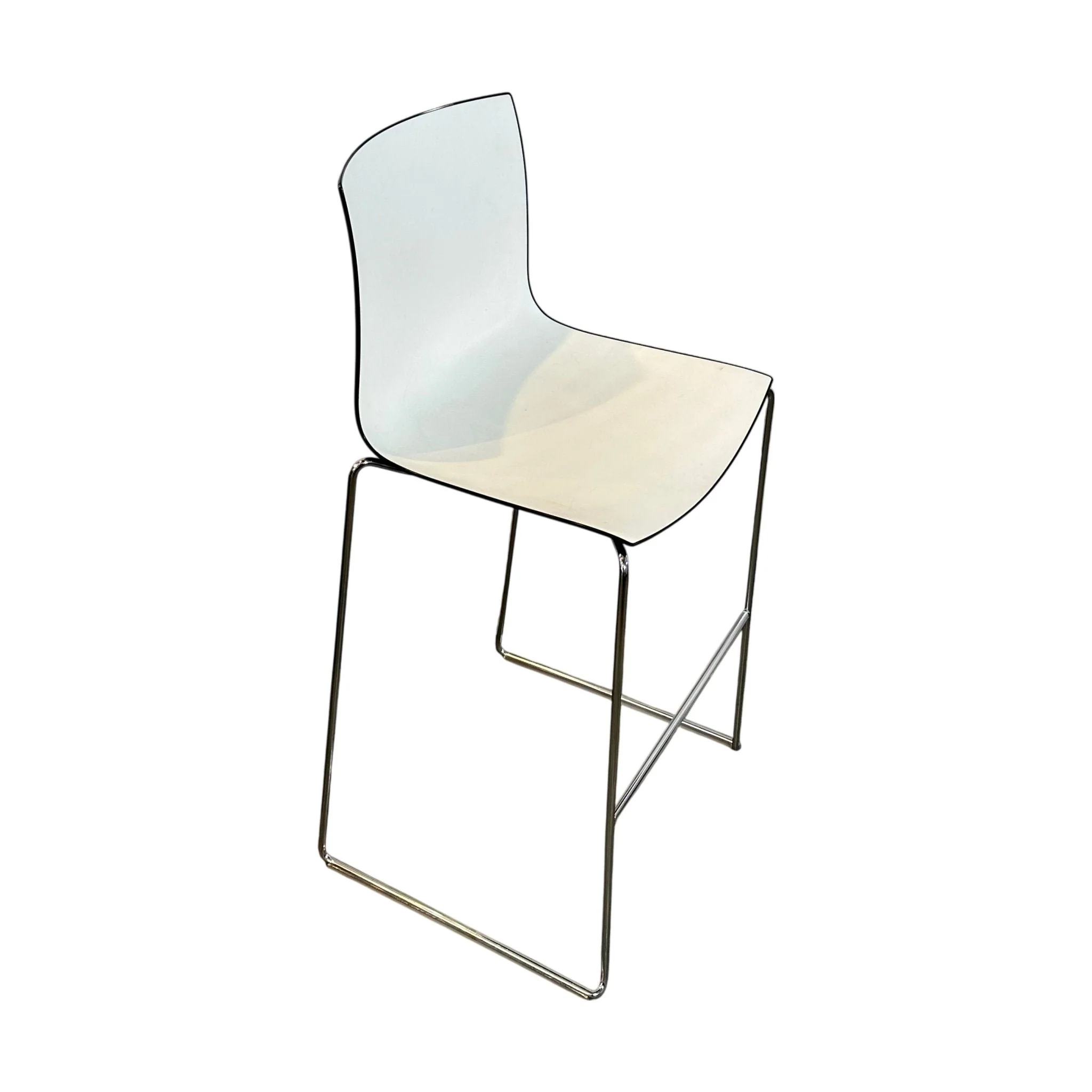 Catifa 46 barstol fra Arper, hvit, 111 cm høy - Image 2