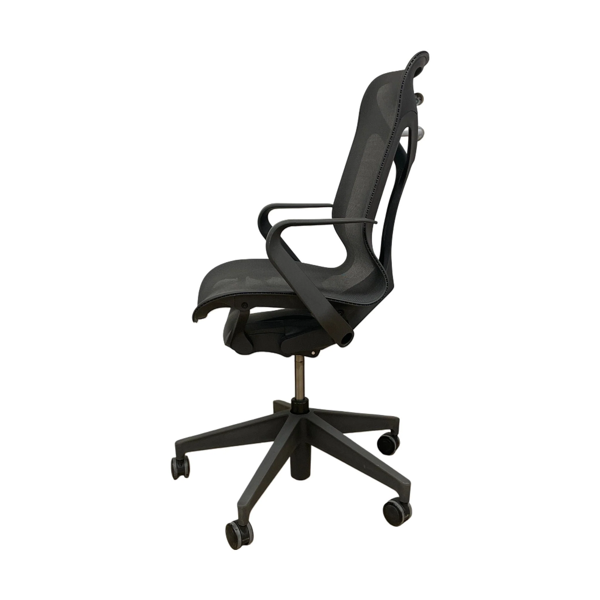 Cosm kontorstol fra Herman Miller, Graphite, Medium Back - Image 4