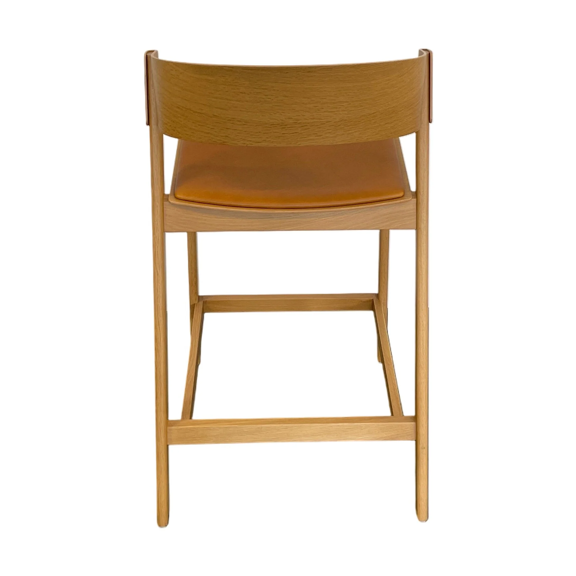 Cover Counter barstol fra Muuto, Cognac Leather Oak - Image 6