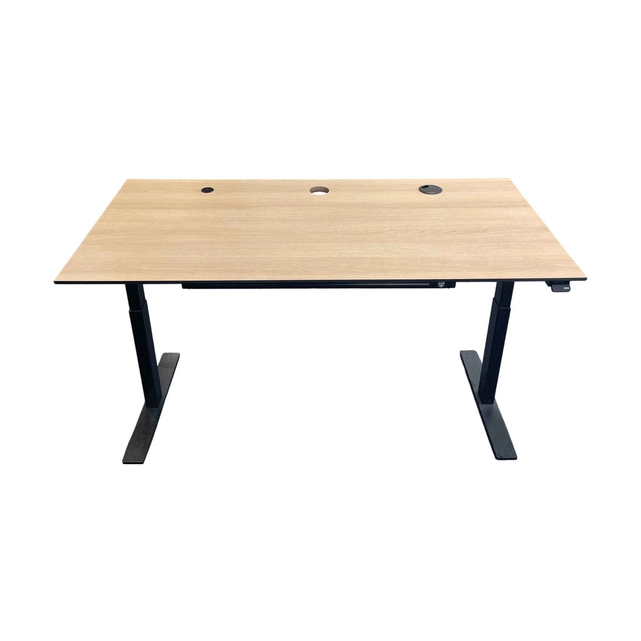 Cube design elektrisk hev/senk skrivebord, 160x80 cm