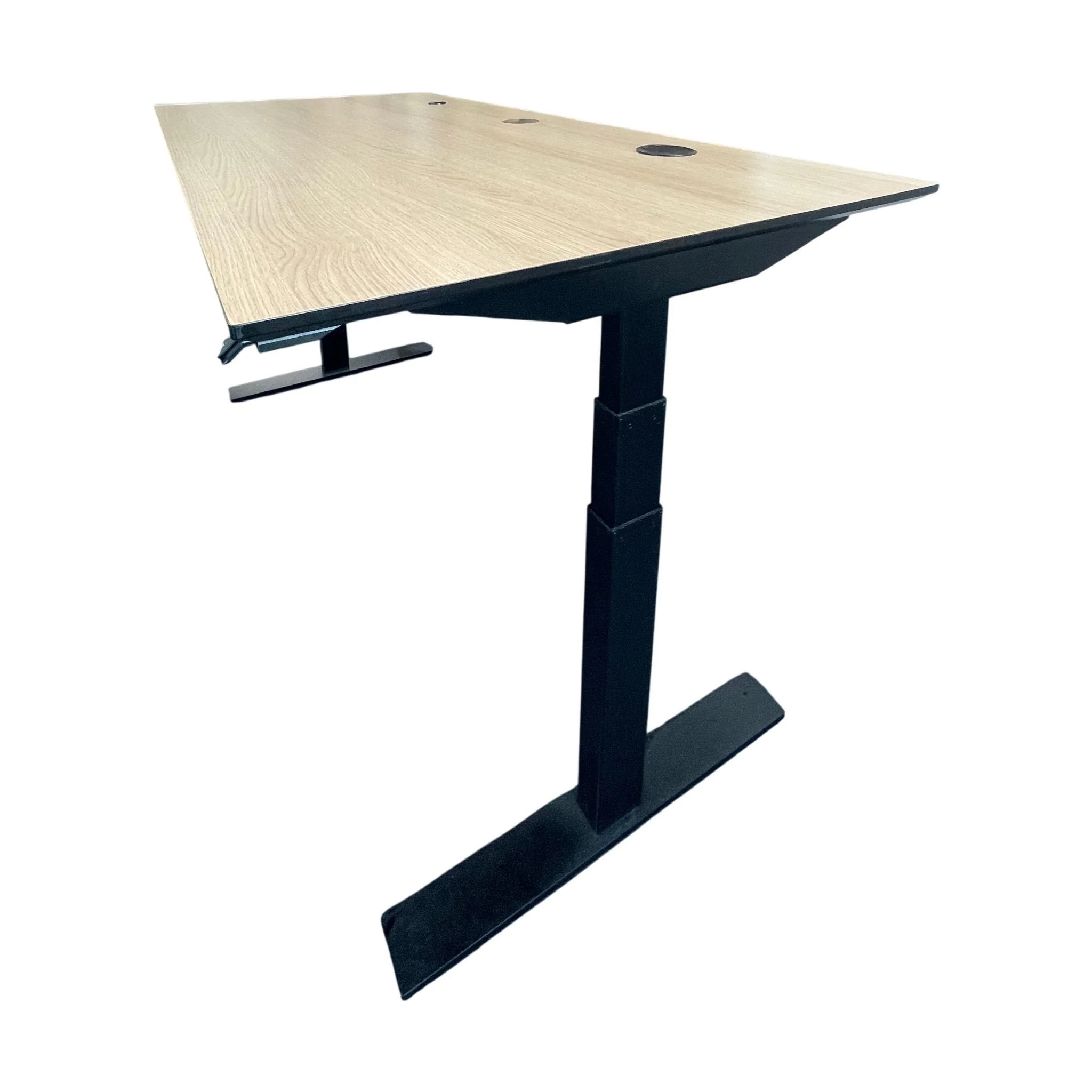 Cube design elektrisk hev/senk skrivebord, 160x80 cm - Image 3