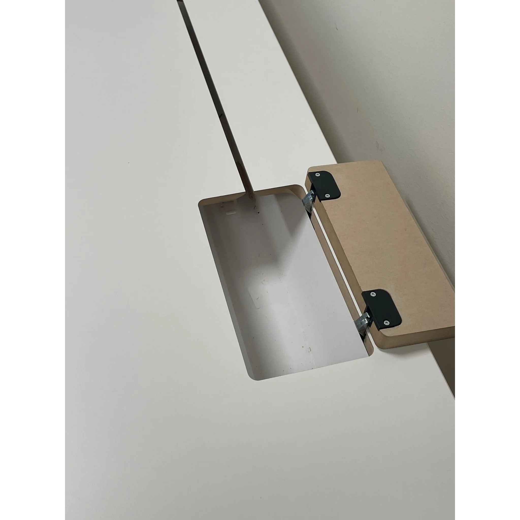 Dencon elektrisk hev/senk skrivebord, hvit, 120x80 cm - Image 3