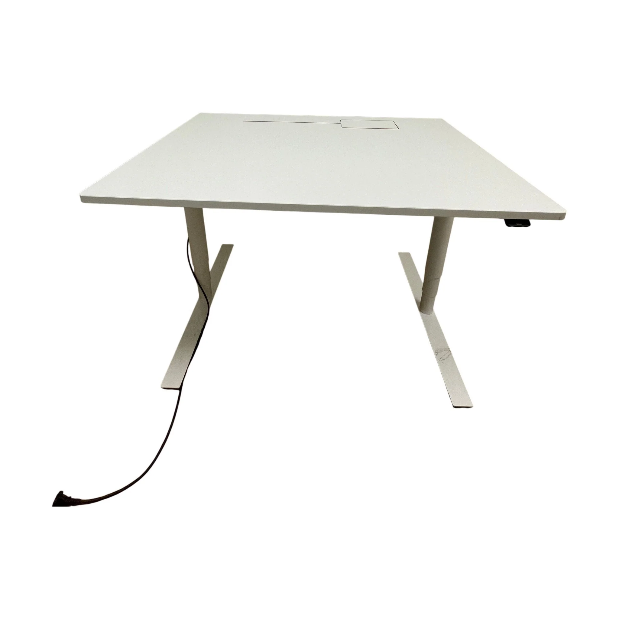 Dencon elektrisk hev/senk skrivebord, hvit, 120x80 cm - Image 5