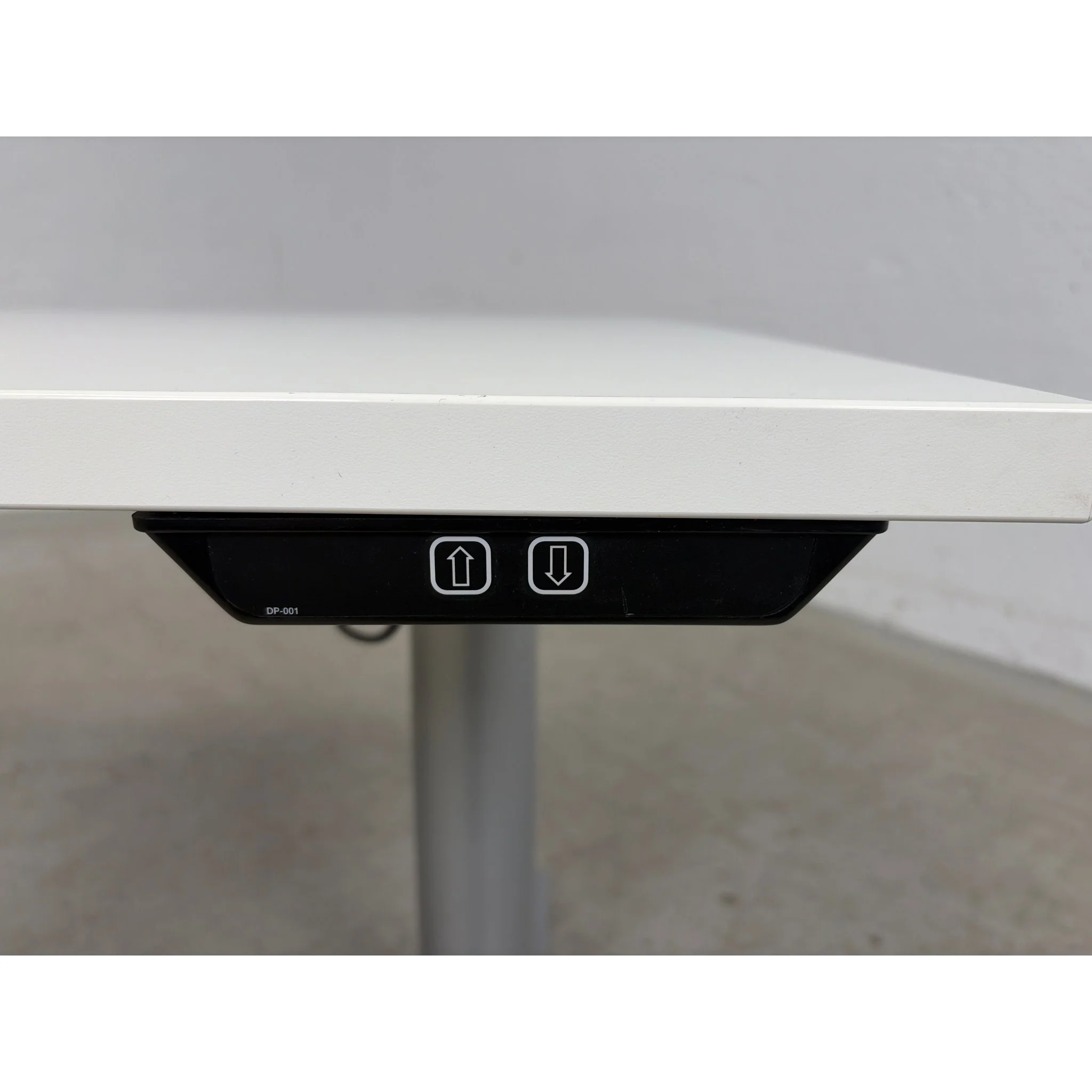 DUBA B8 elektrisk hev/senk skrivebord, hvit laminat, 120x80 cm - Image 6