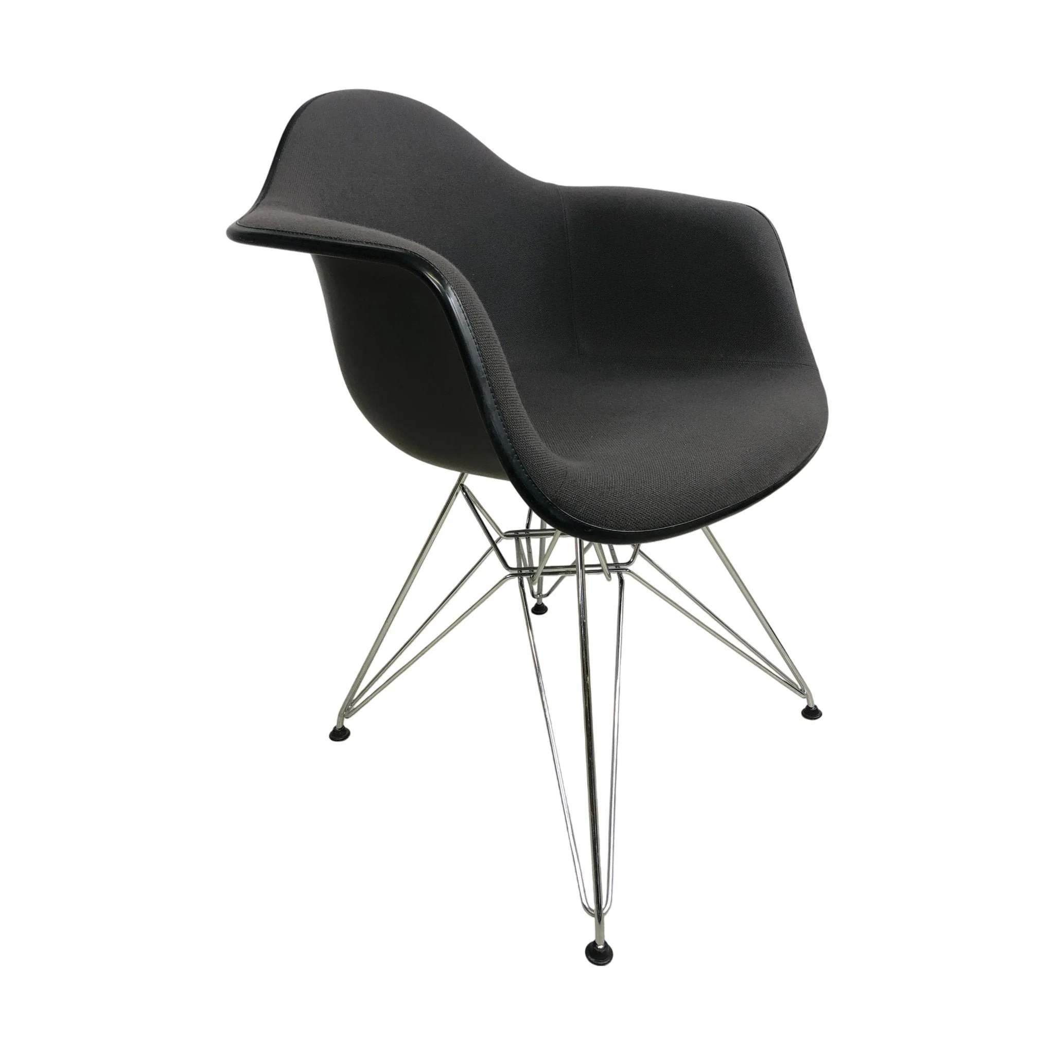 Eames møteromsstol fra Vitra, grått ullstoff - Image 3