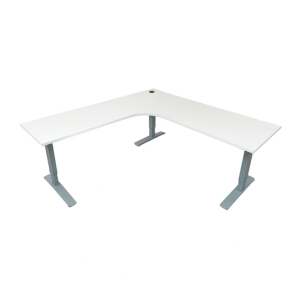 EFG elektrisk hjørneunderstell, grå, 122x34 cm - Image 2
