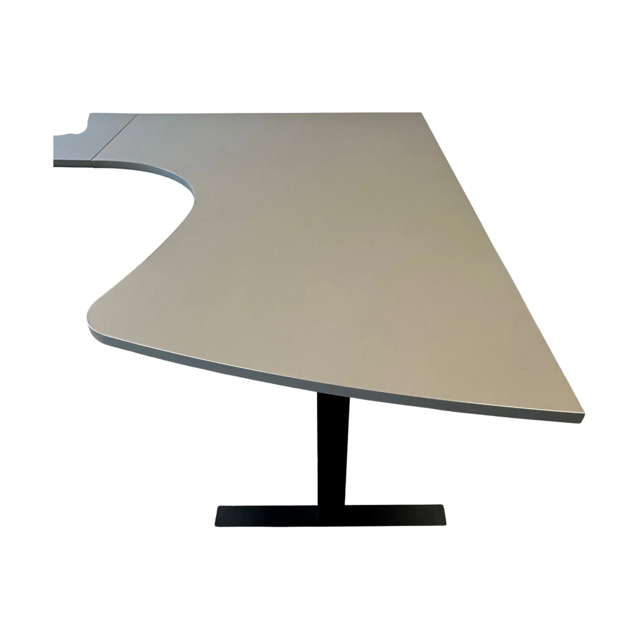 Elektrisk hev/senk skrivebord fra Linak, grÄ, 180x180 cm - Image 5