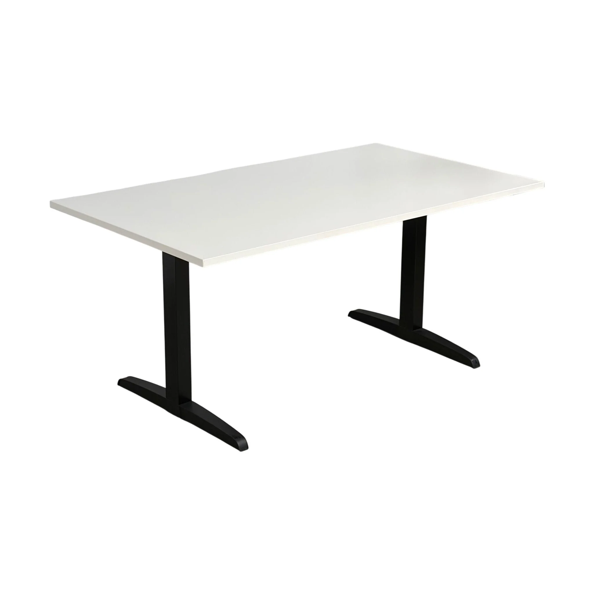 Elektrisk hev/senk skrivebord, hvit, 140x80 cm - Image 2