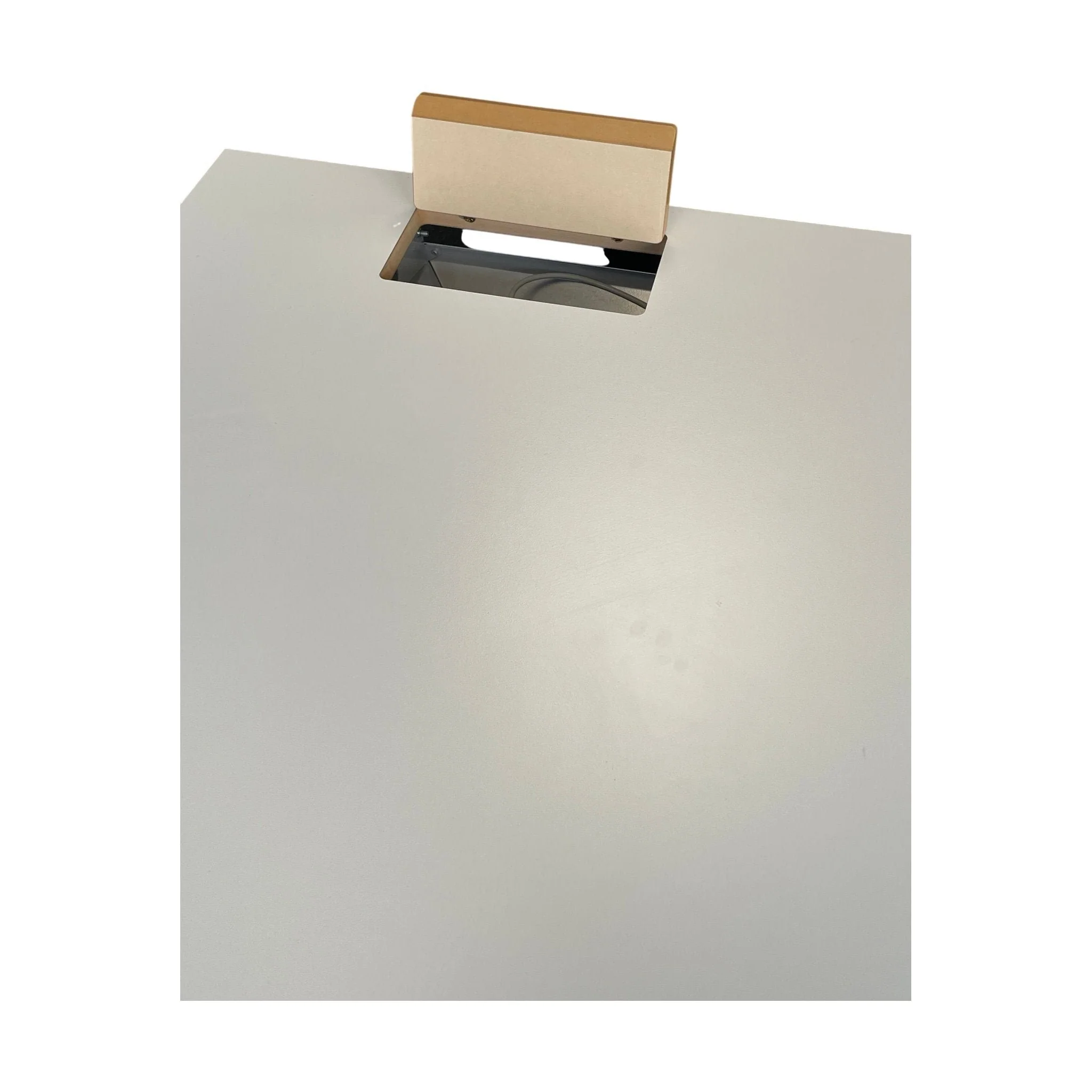 Elektrisk hev/senk skrivebord, hvit, 160x90 cm - Image 5