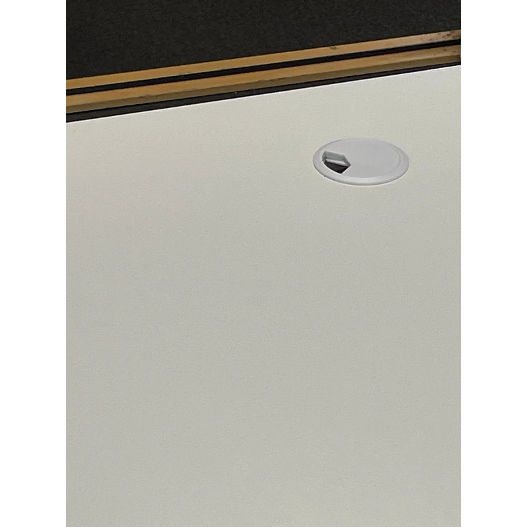 Elektrisk hev/senk skrivebord, hvit laminat, 160x80 cm - Image 5