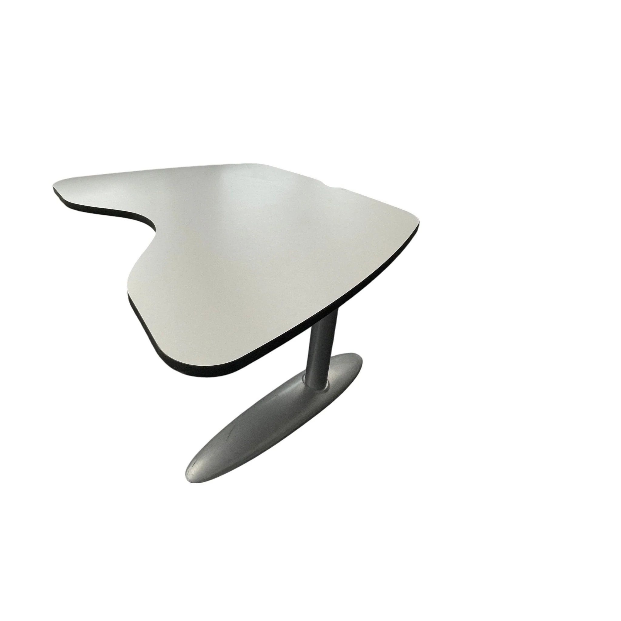 Elektrisk hev/senk skrivebord med butterfly plate, 130x100 cm - Image 2