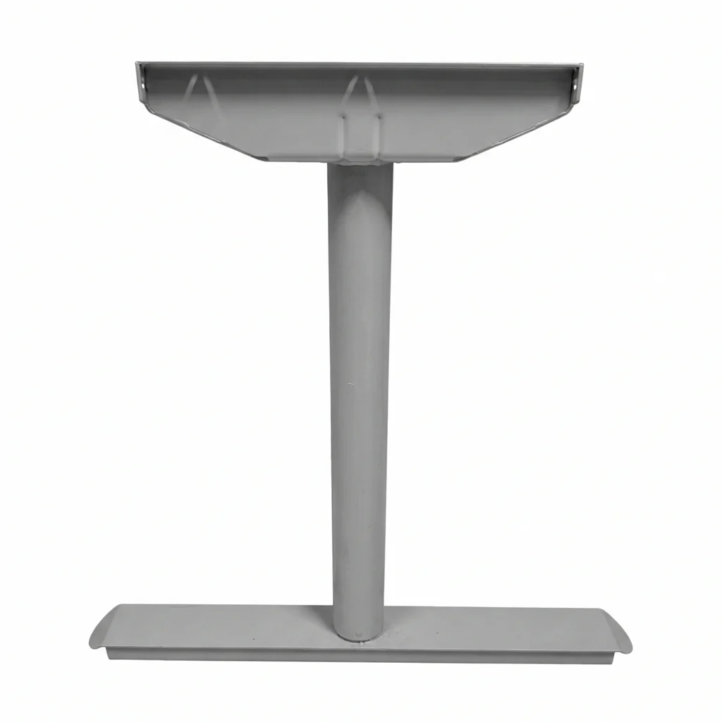 Elektrisk hev/senk skrivebord understell, grÄ, 120-140 cm - Image 3