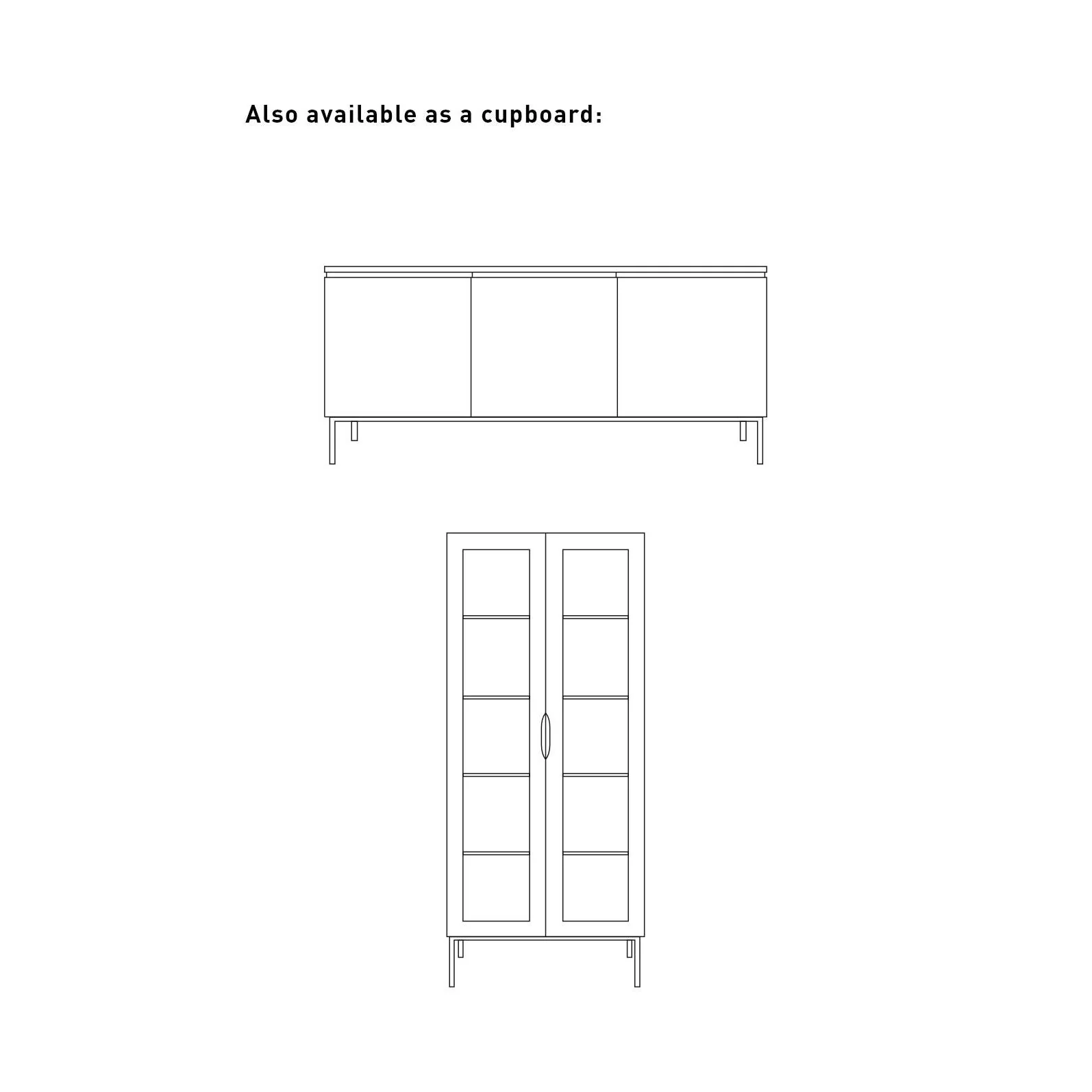 Ella Skjenk natur - 170x40x79 cm fra Kid - Image 8