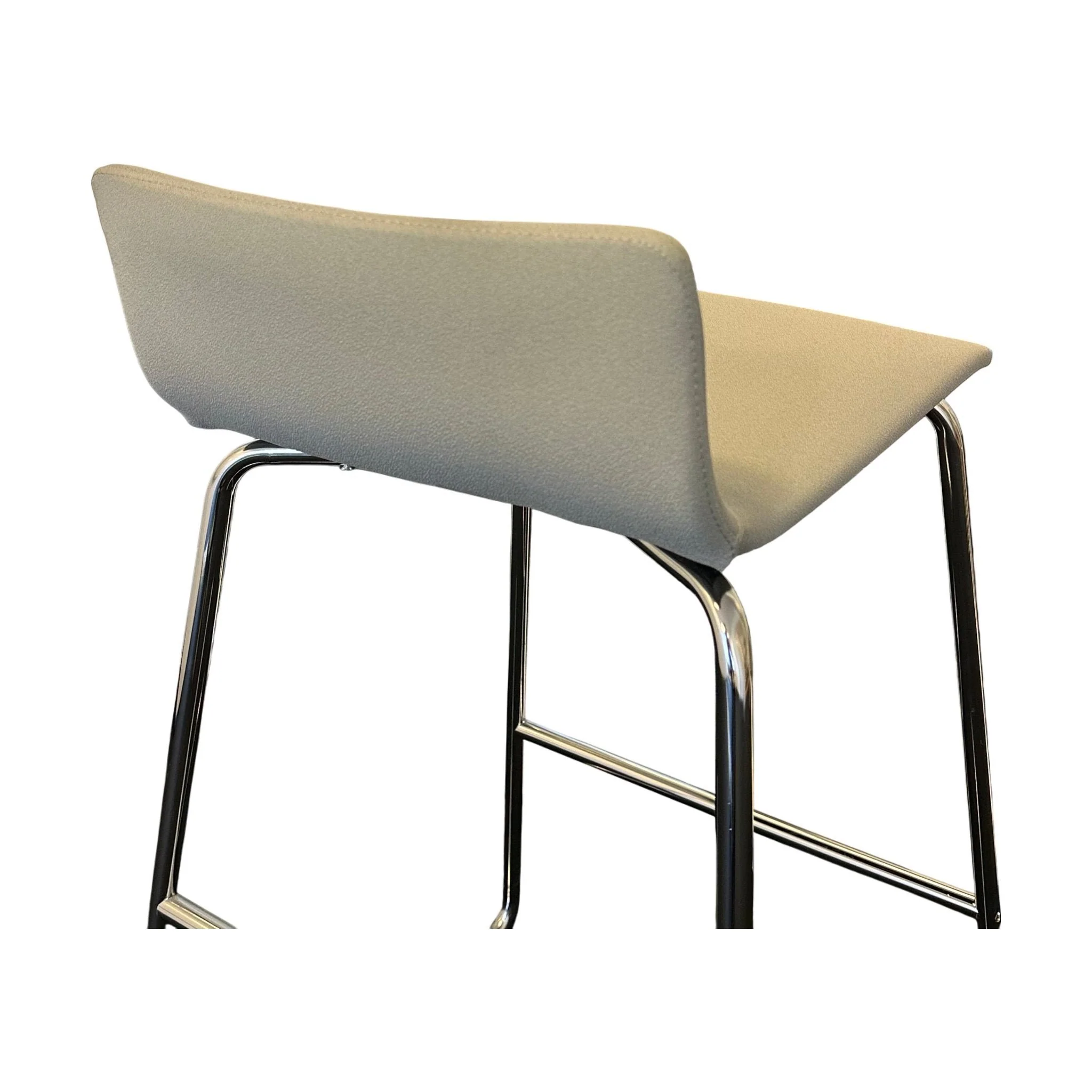 Grå barstol, tekstil, 89 cm høy - Image 3