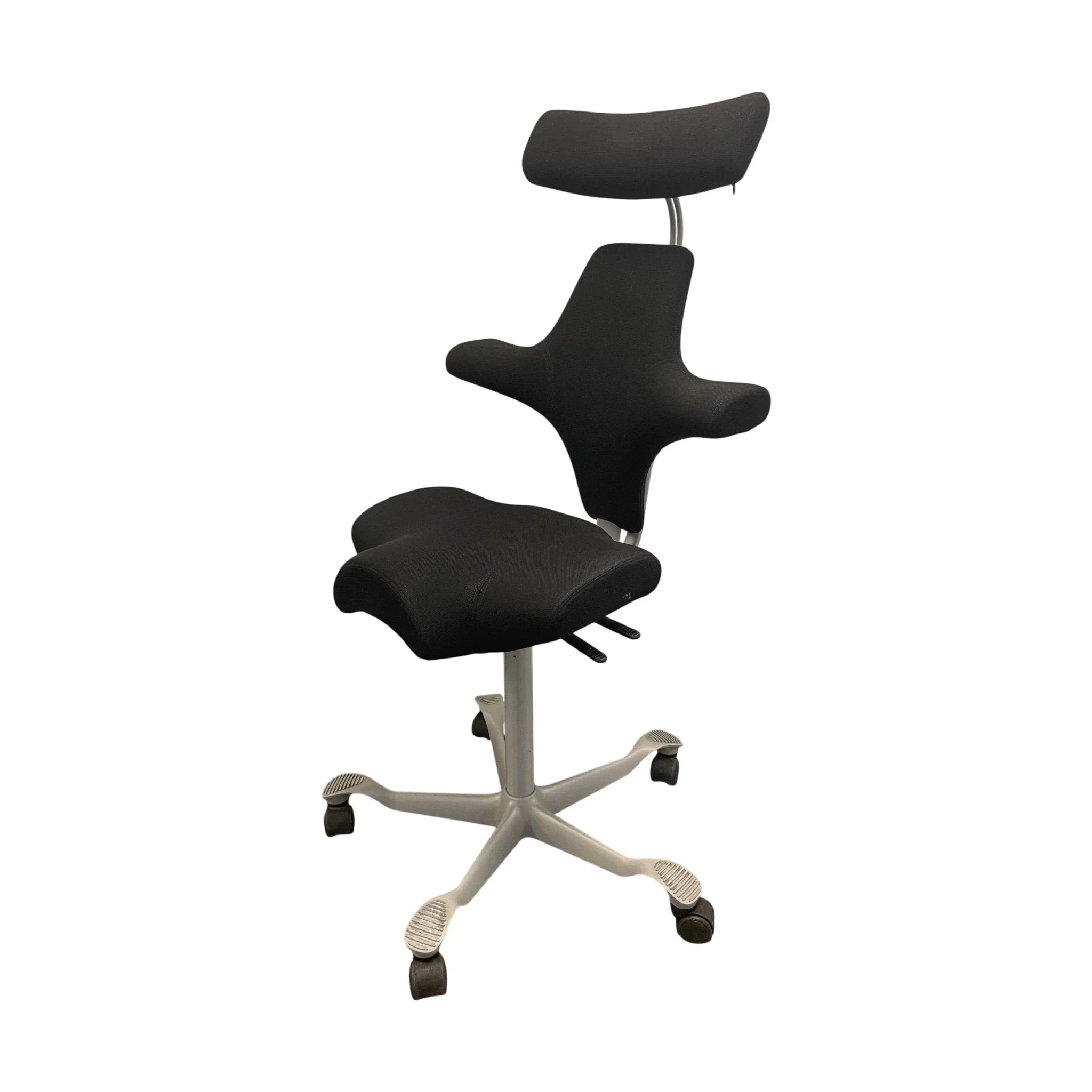 HAG Capisco 8107 kontorstol, svart stoff - Image 2