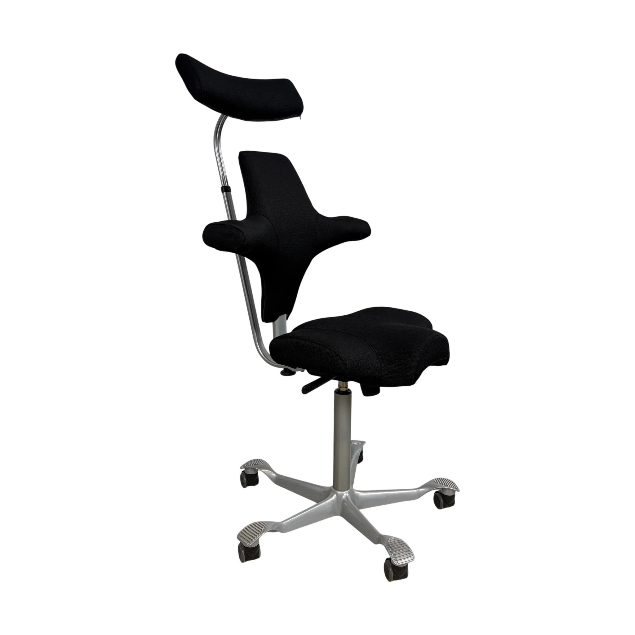 HAG Capisco kontorstol, svart stoff - Image 2