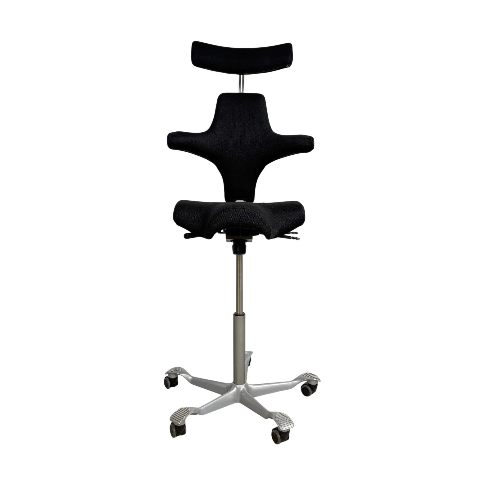 HAG Capisco kontorstol, svart stoff - Image 6