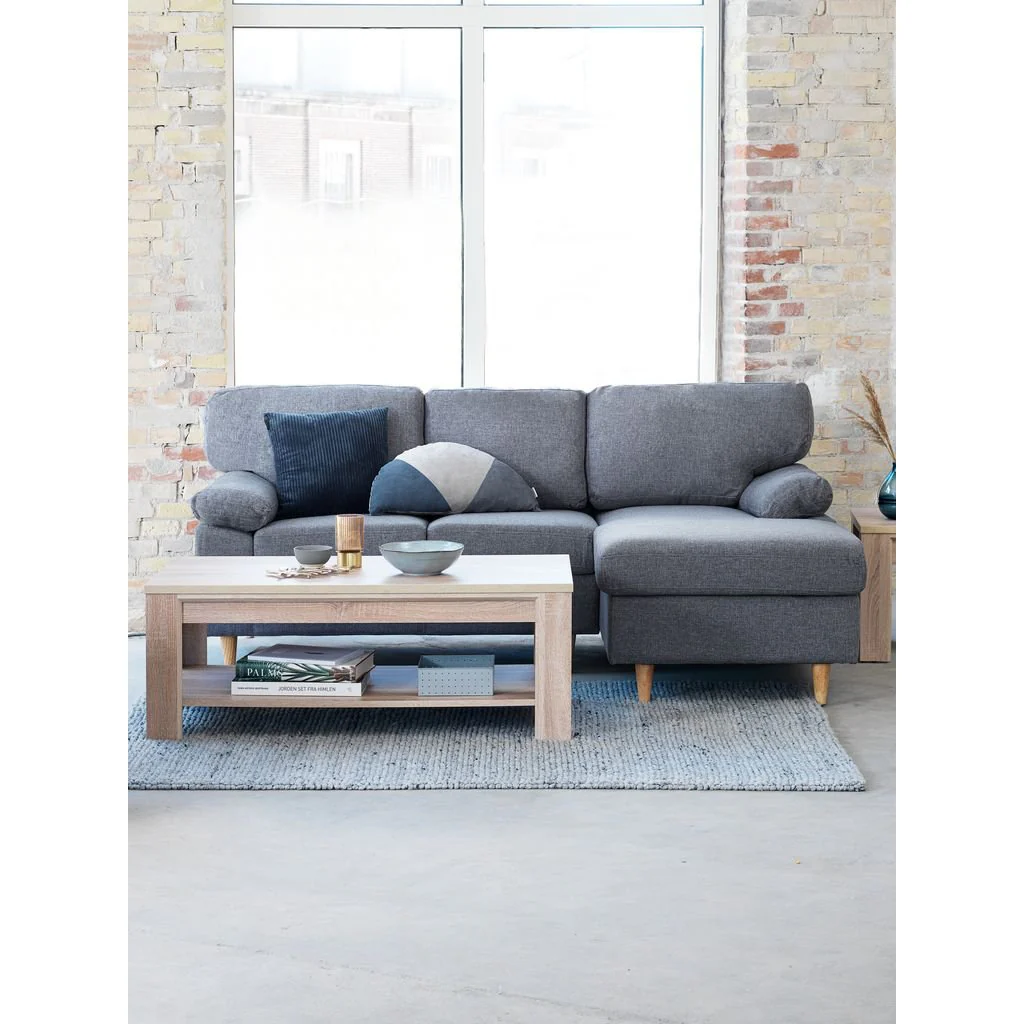 Haslund sofabord fra JYSK, beige, 120x60 cm - Image 3