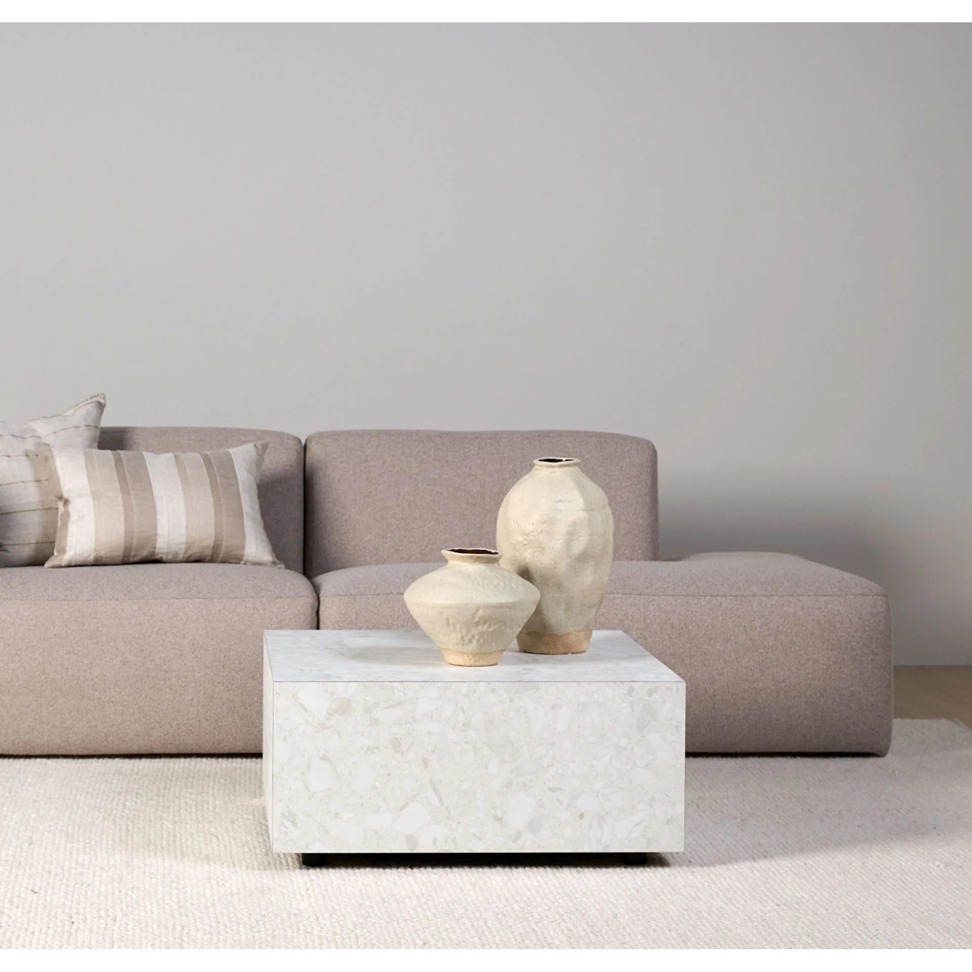 Hedda sofabord fra Kid, multi beige, 75x75x35 cm - Image 5