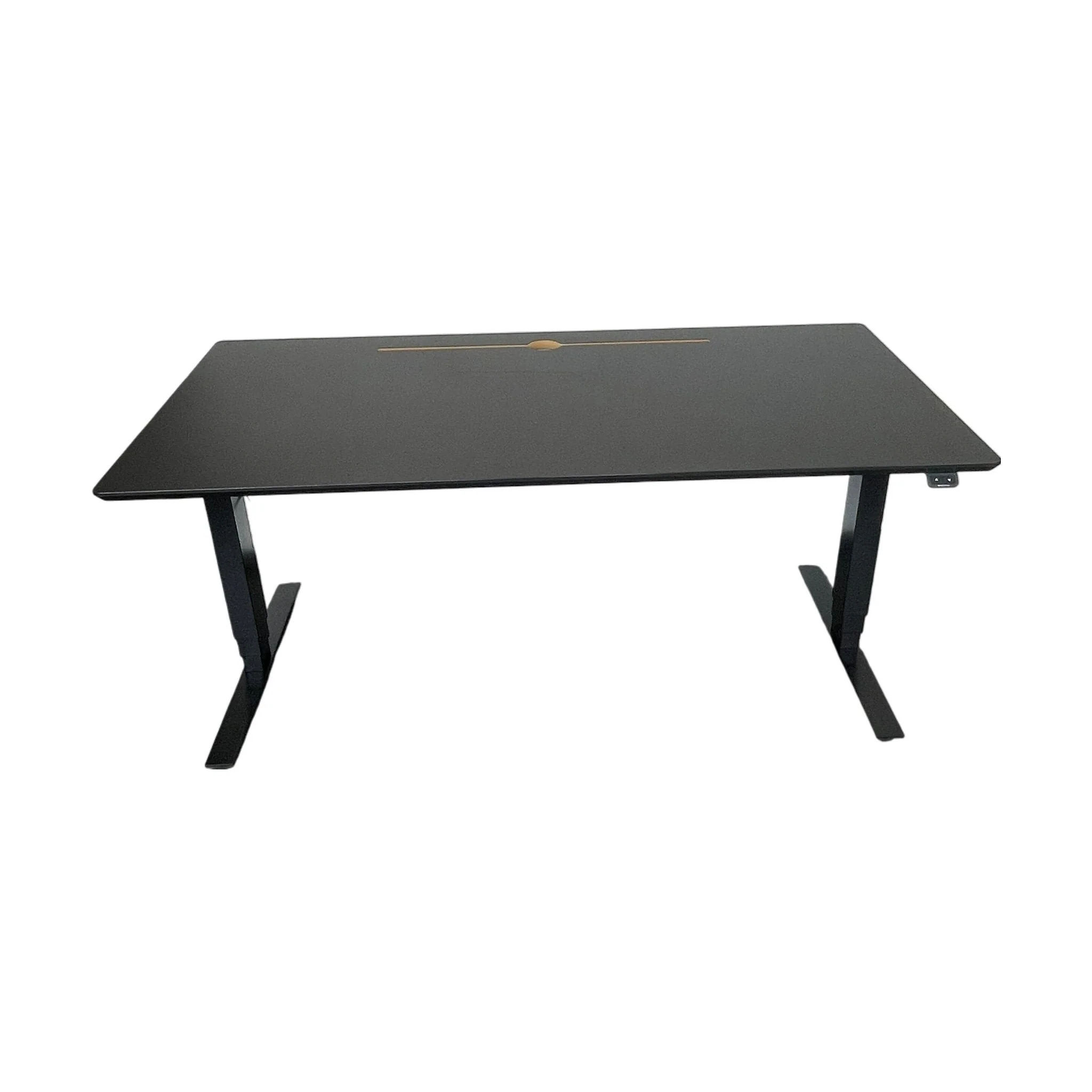 Helsort elektrisk hev/senk skrivebord fra Edsbyn/Swedstyle, 160x80 cm - Image 3