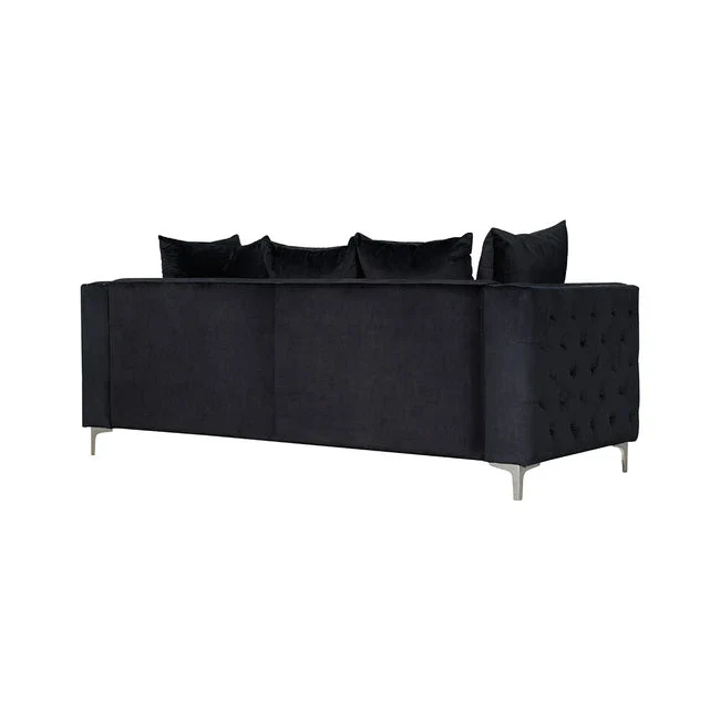 Dallas 3-seter sofa fra A-Møbler, velour - Image 3