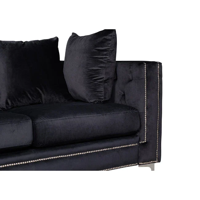 Dallas 3-seter sofa fra A-Møbler, velour - Image 4