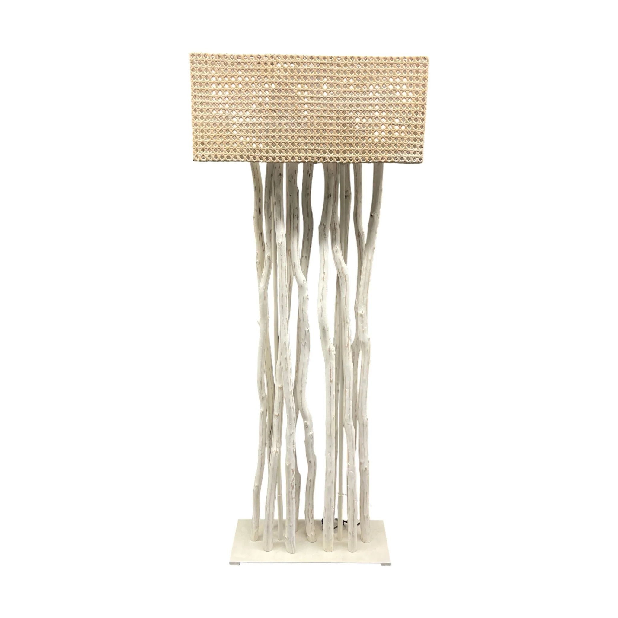 Hvit trerots lampe fra East at Main - Image 7