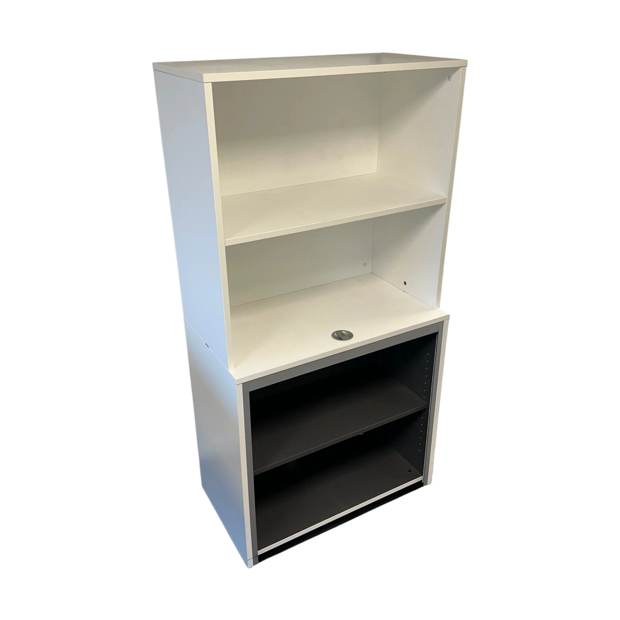 Hylle fra IKEA, hvit, med rullegardin - Image 2
