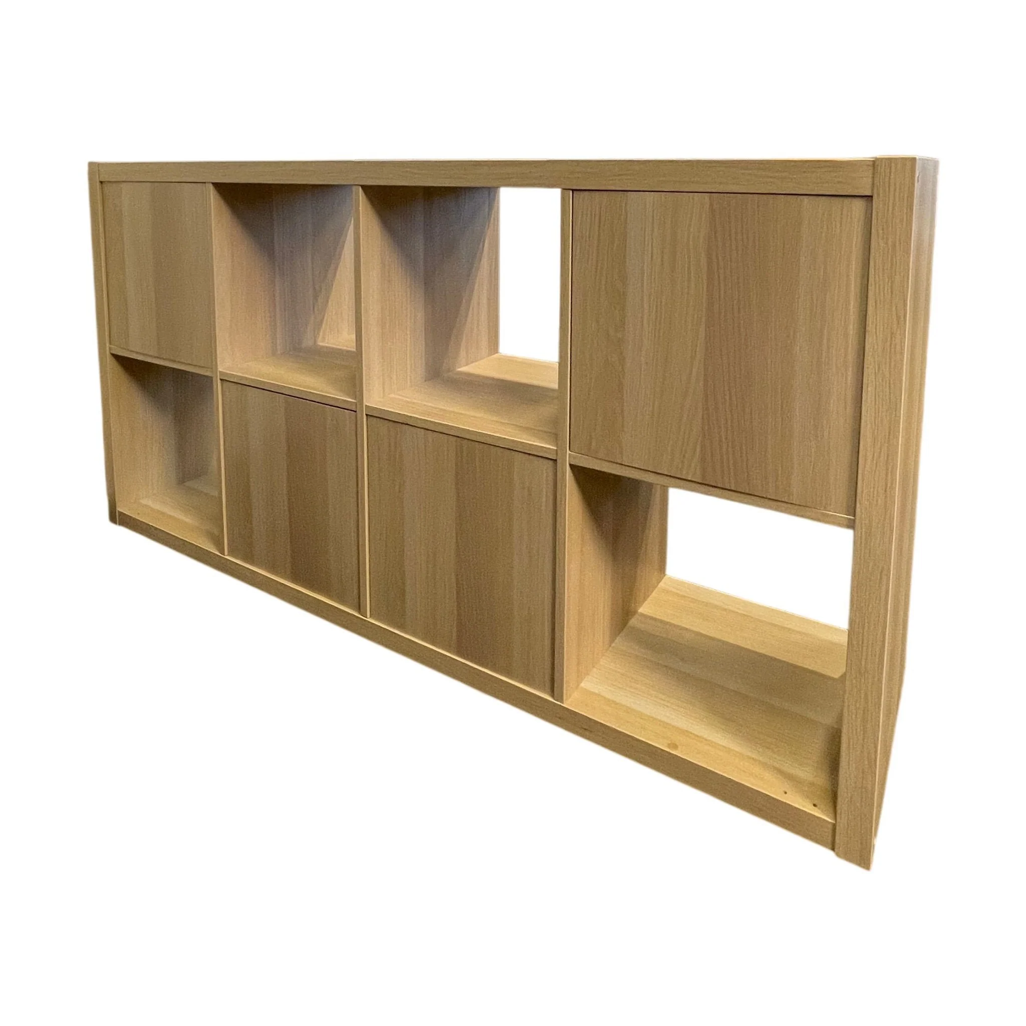 Hylle i hvit eik fra IKEA, Kallax, 77x40x147 cm - Image 2