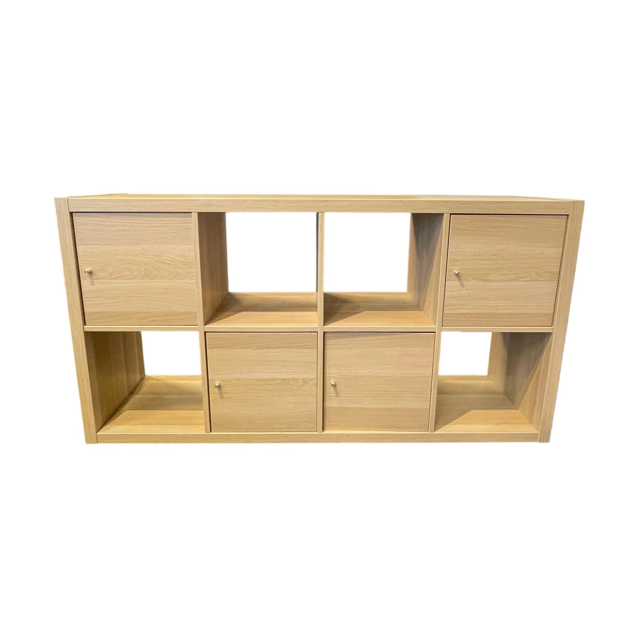 Hylle i hvit eik fra IKEA, Kallax, 77x40x147 cm - Image 7