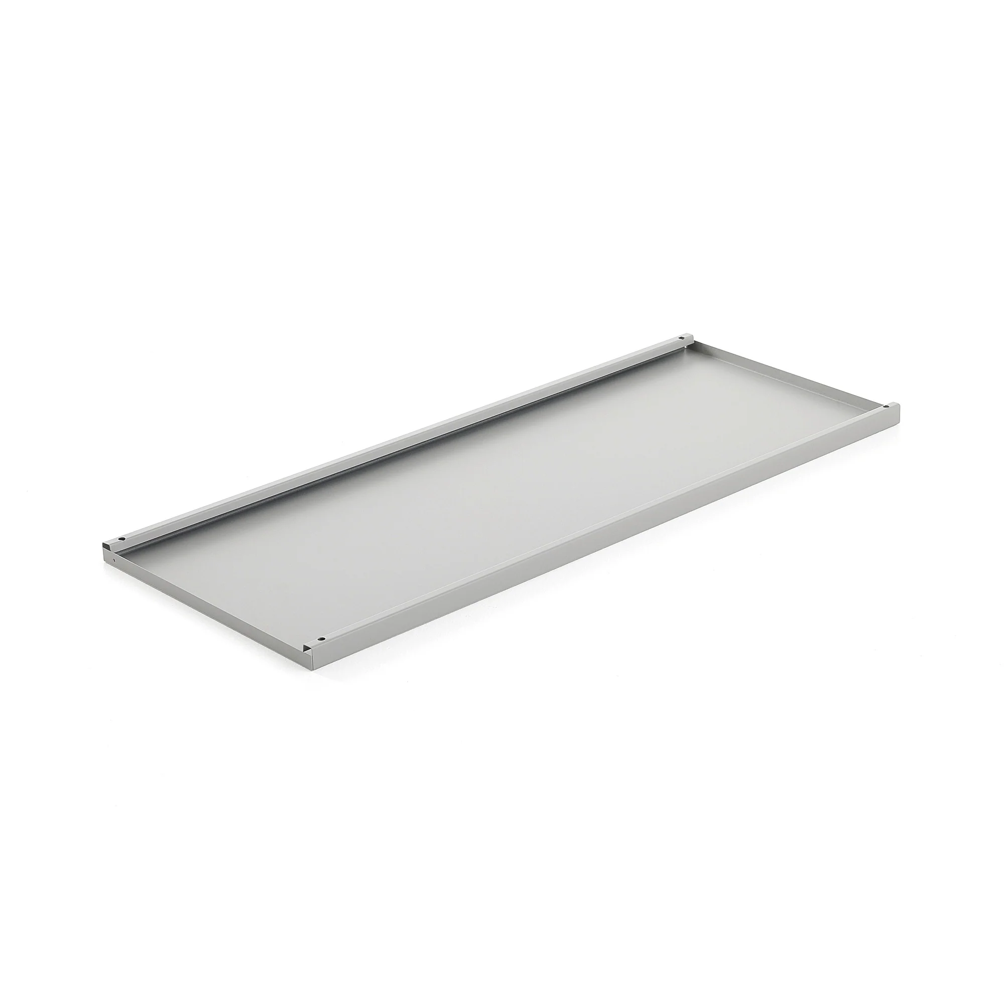 Hylle til oppbevaringsskap CLICK, L910 B350 mm, grå fra AJ Produkter - Image 2