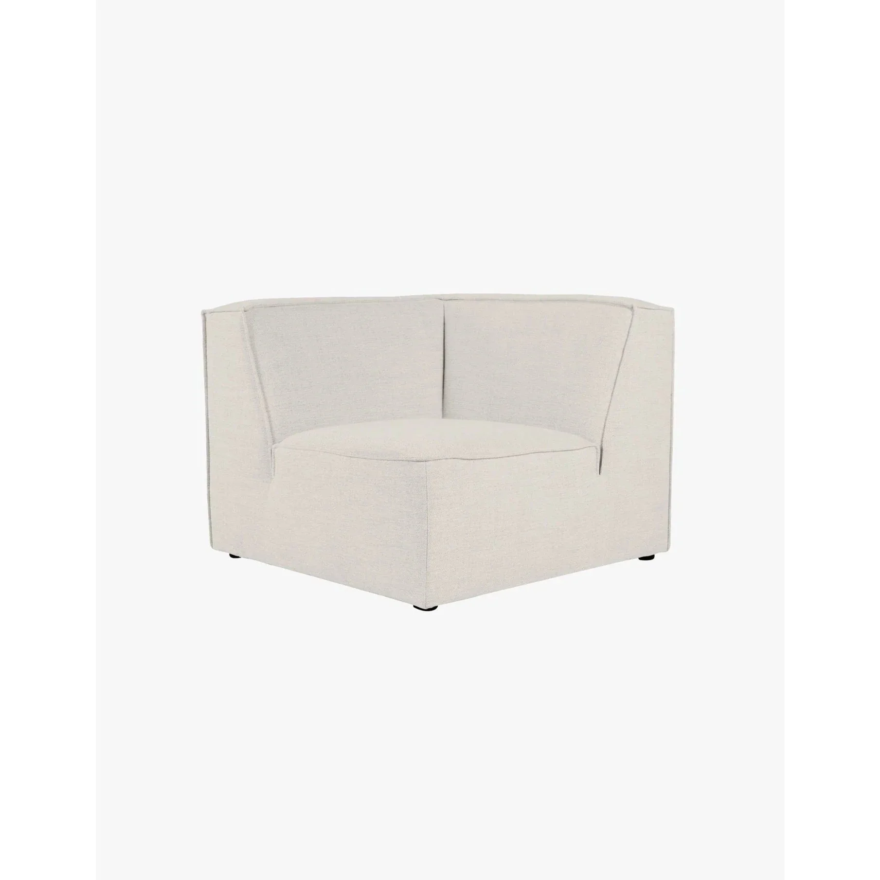 Isa, Forms & Objects, Modulsofa hjørne natur - 90x93x73 cm