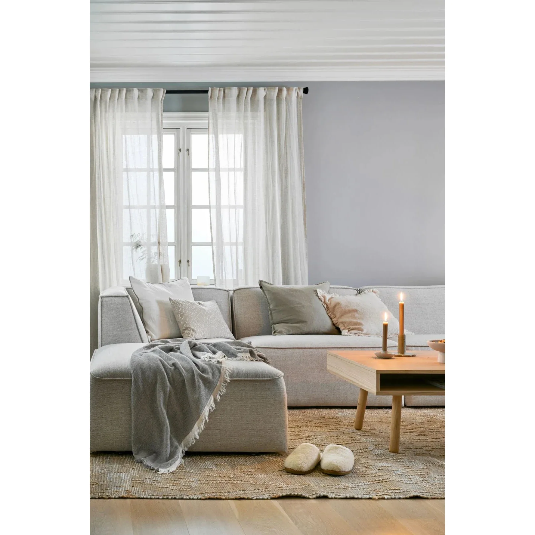 Isa, Forms & Objects, Modulsofa hjørne natur - 90x93x73 cm - Image 4