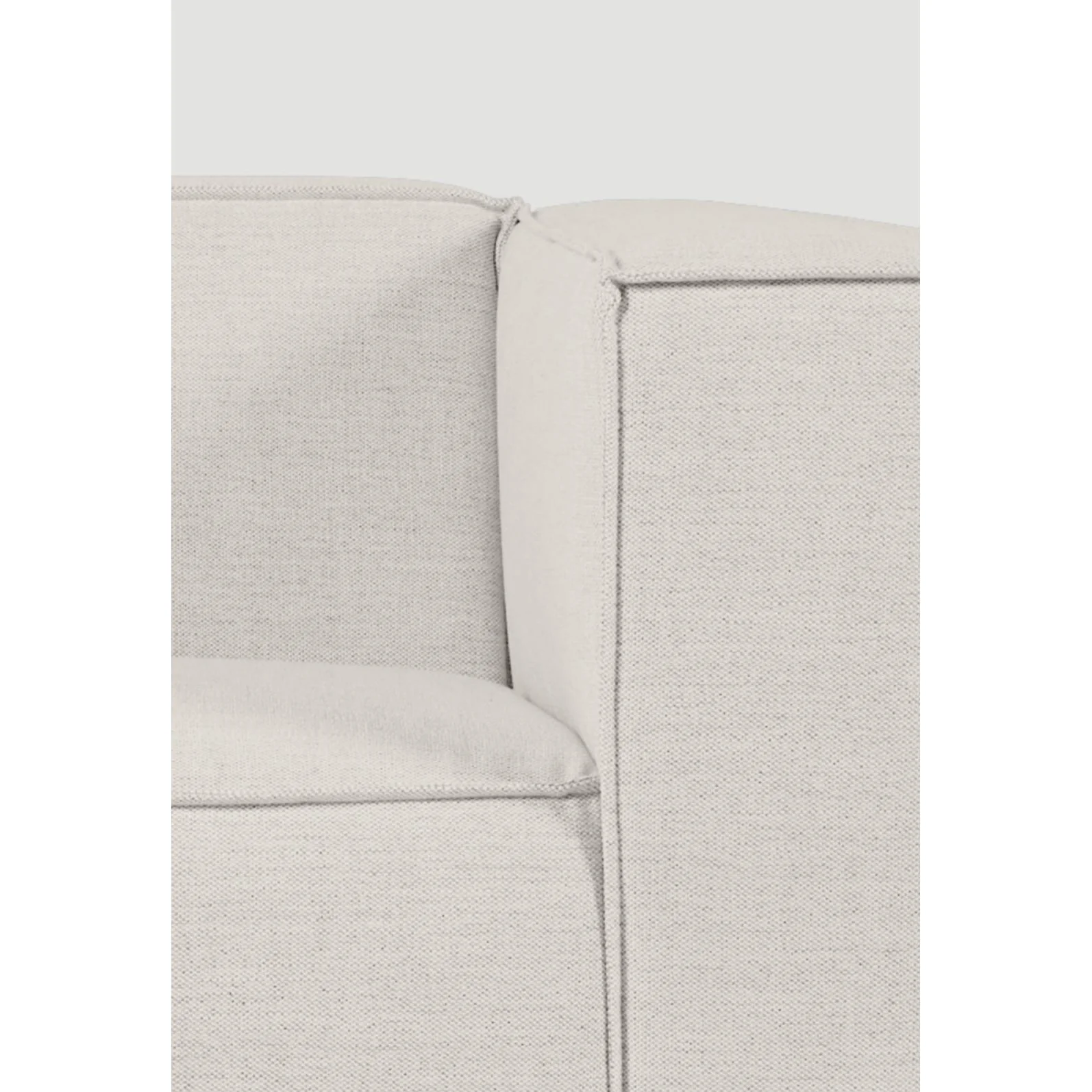 Isa Modulsofa 1,5 seter m/armlene høyre natur, 110x93x73 cm fra Kid - Image 2